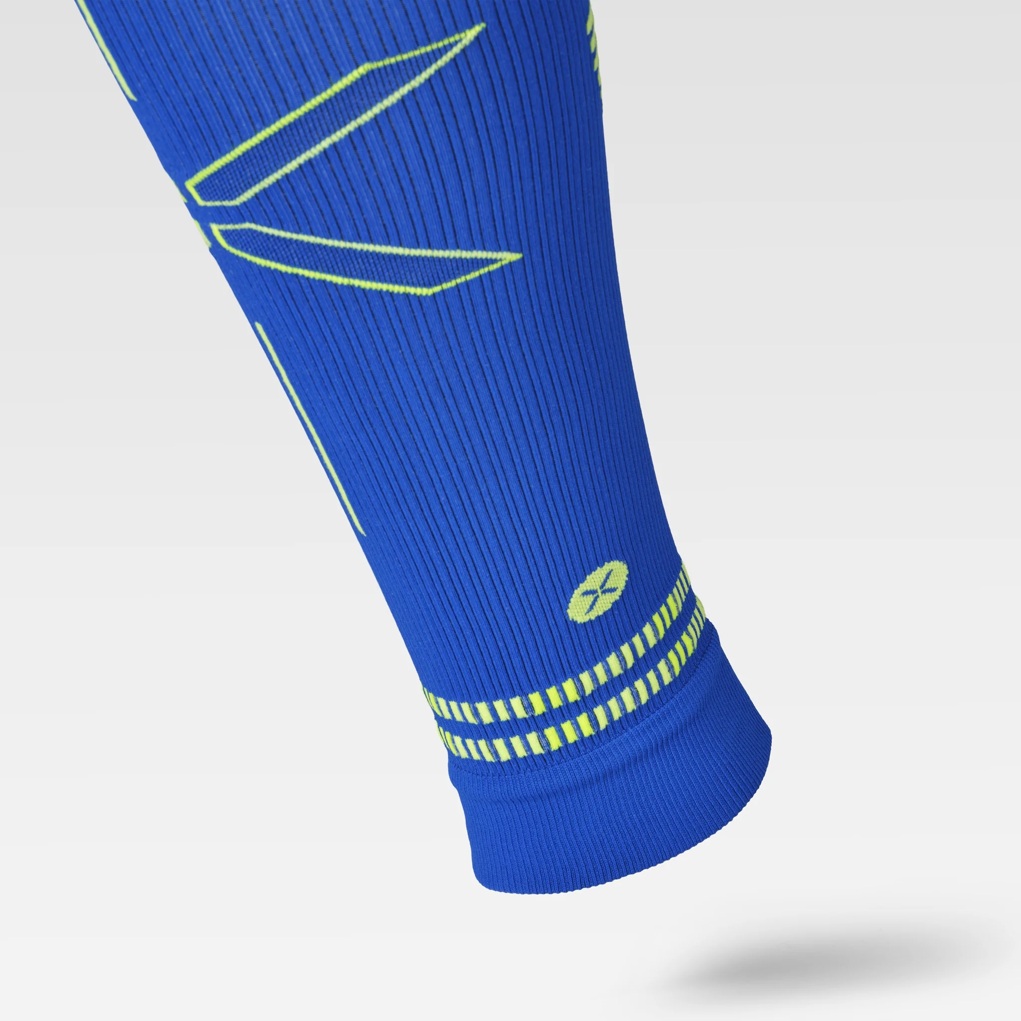 Calf Sleeves Men | Blue / Yellow - Image 4