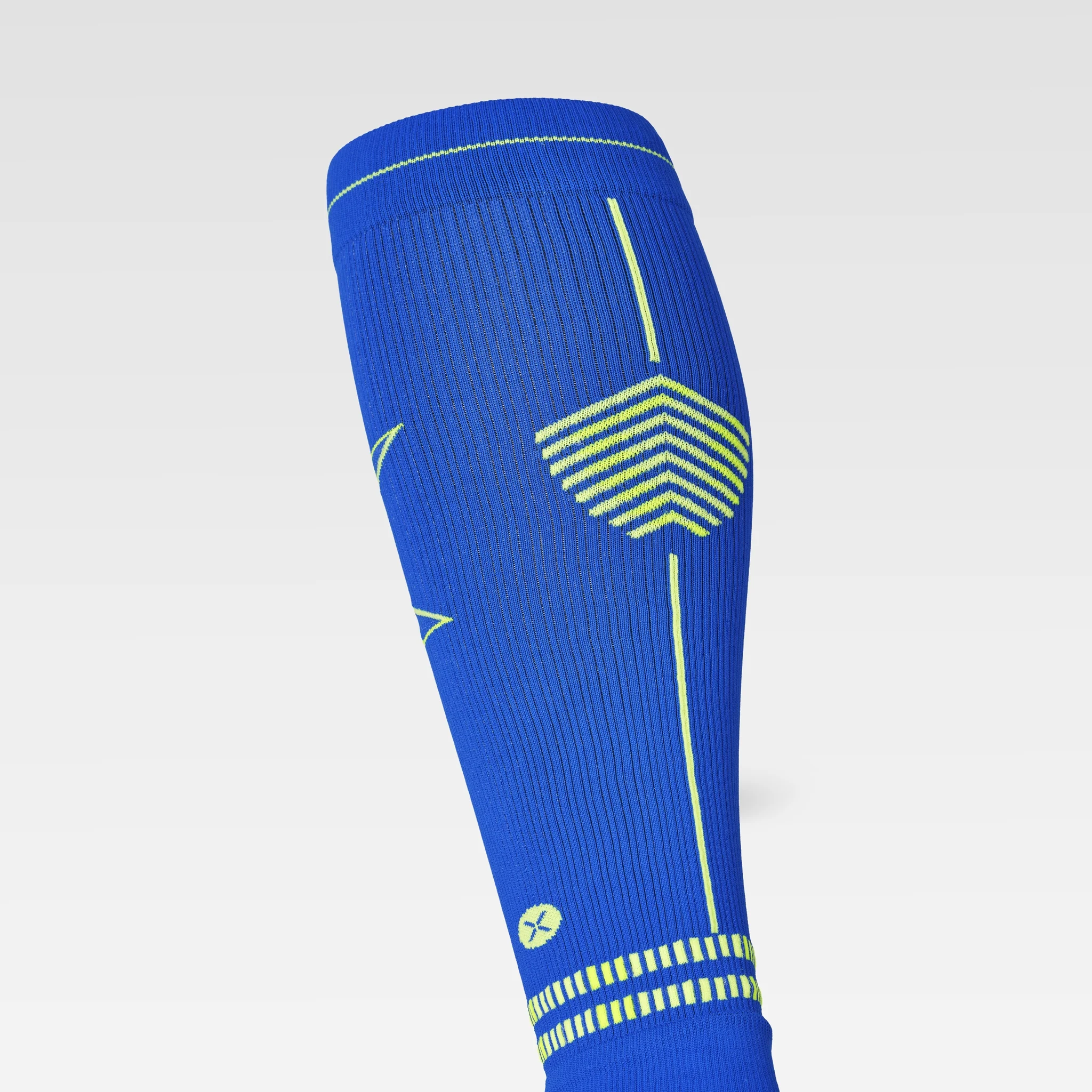 Calf Sleeves Men | Blue / Yellow - Image 5
