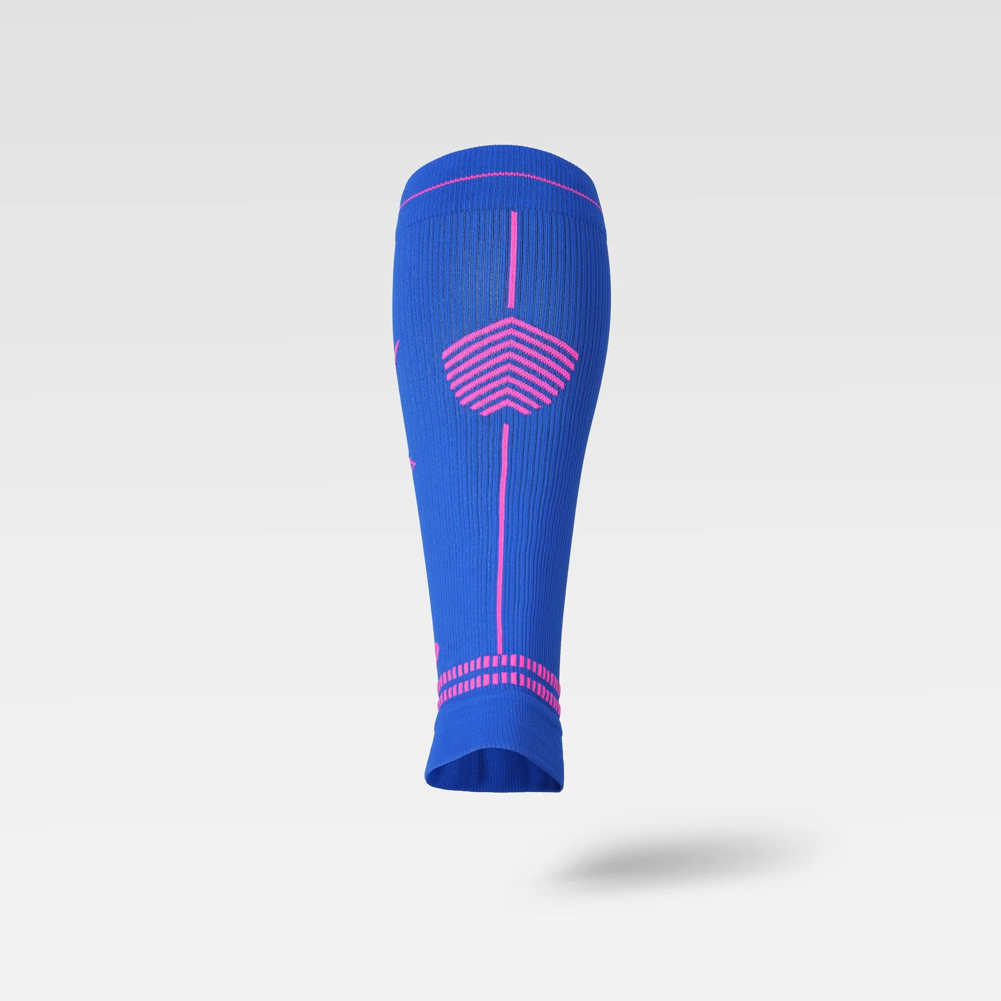 Calf Sleeves Women | Blue / Pink Fluo - Image 3