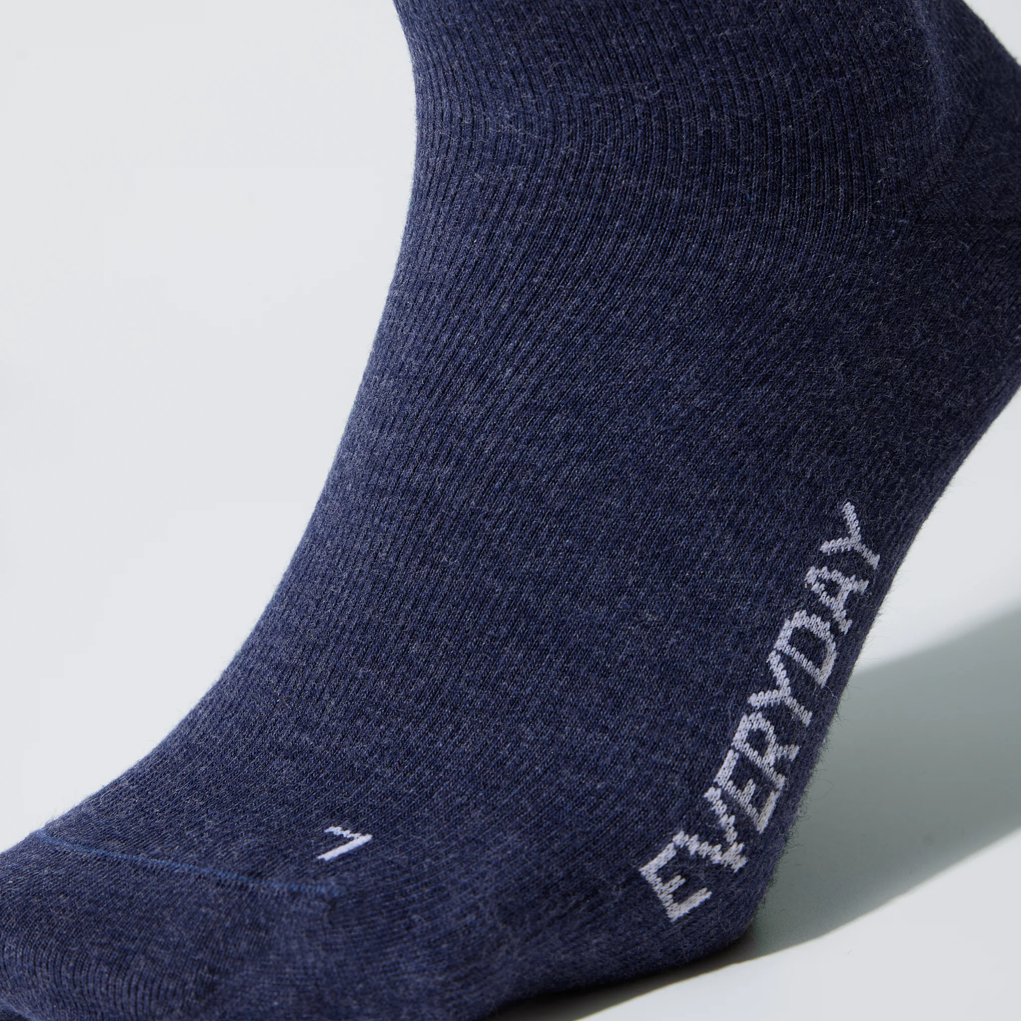 Cotton Everyday Socks Men 2-Pack | Blue / White - Image 2