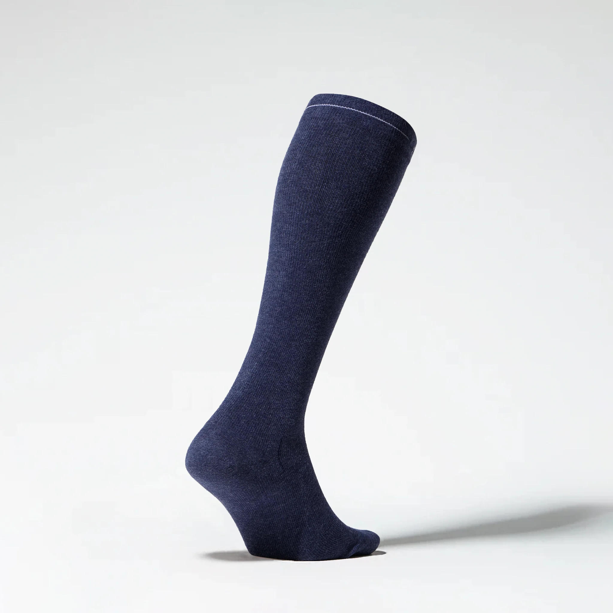 Cotton Everyday Socks Men 2-Pack | Blue / White - Image 3