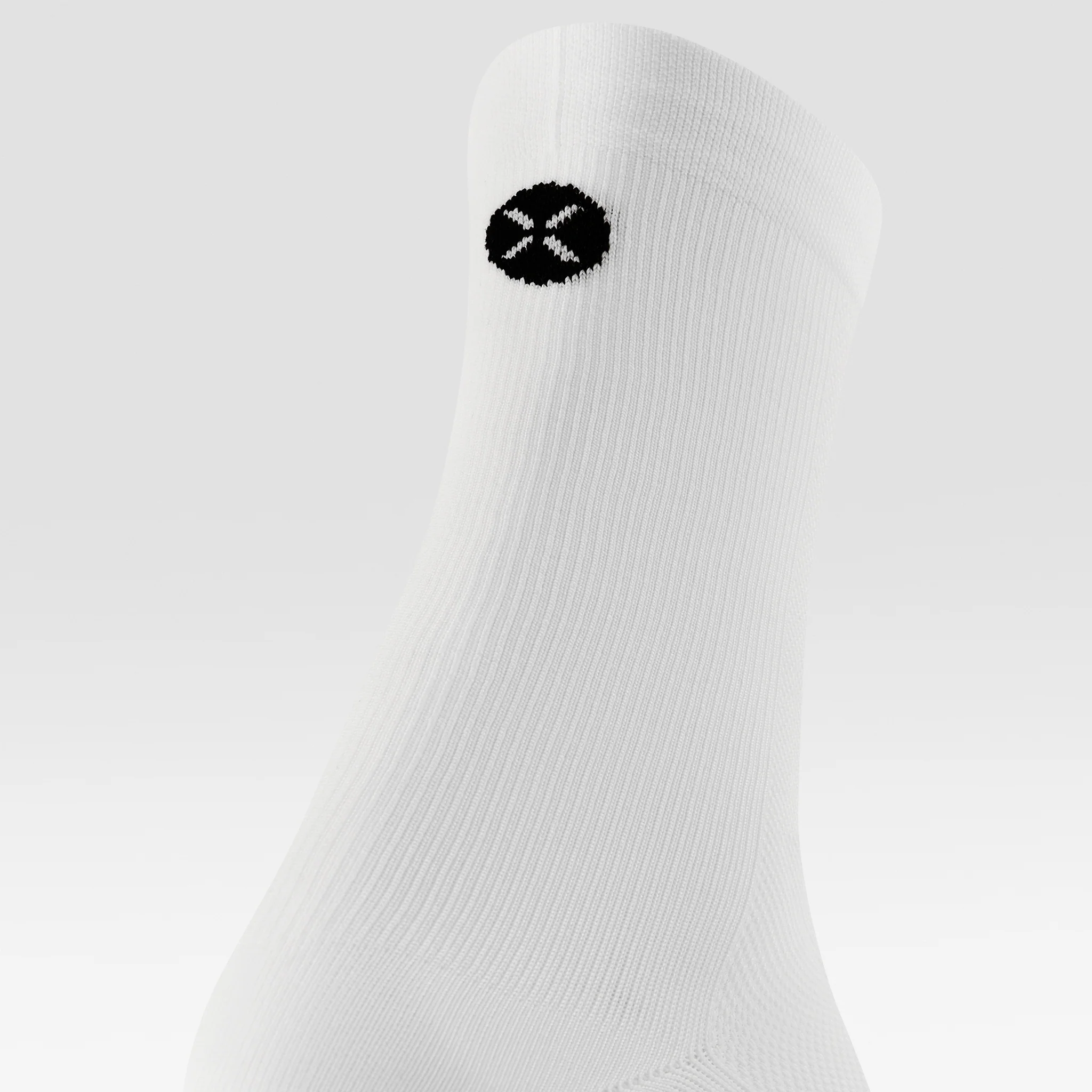 Cycling Mid-Calf Socks Men | White / Black - Image 5