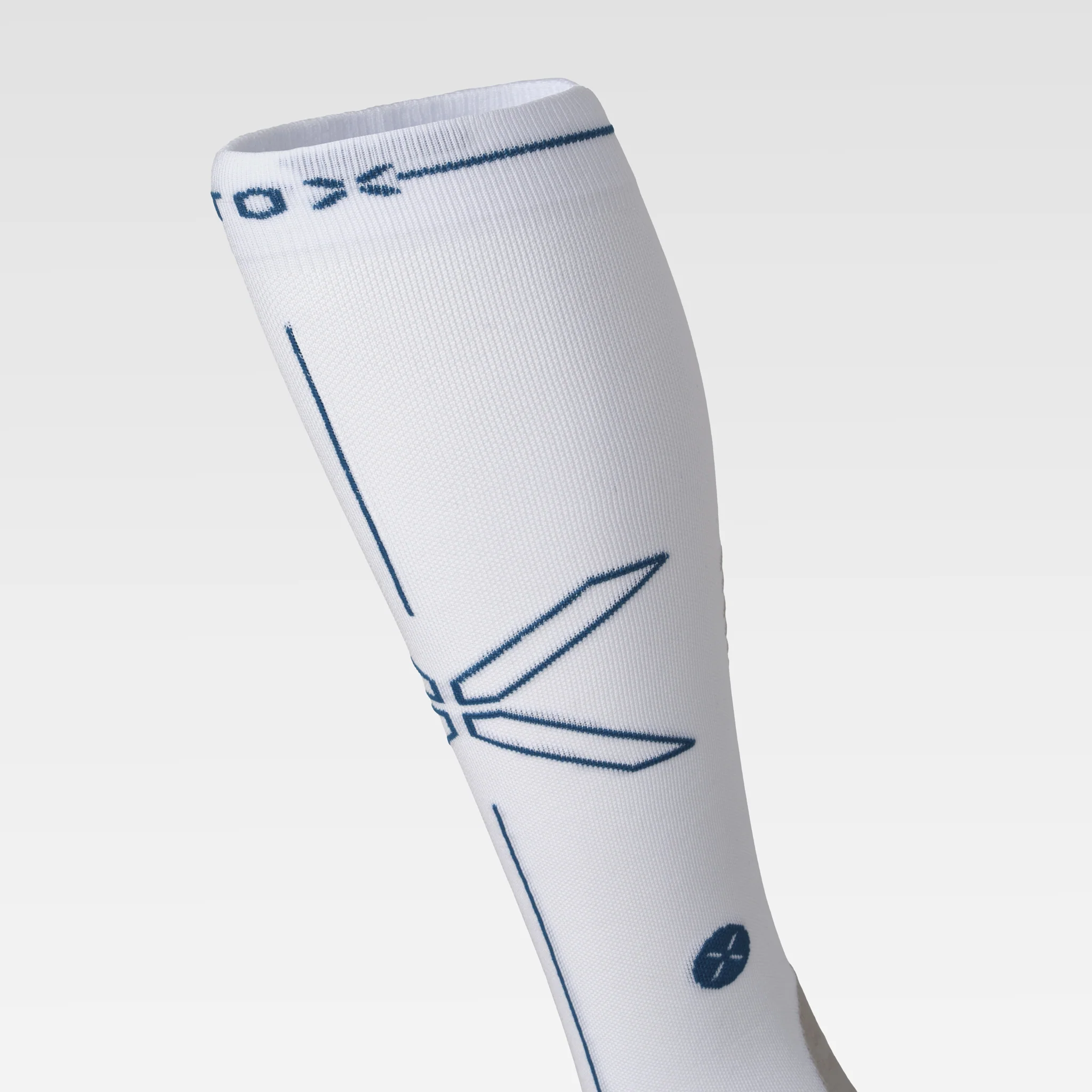 Dryarn® Hiking Socks Men | White / Petrol - Image 6