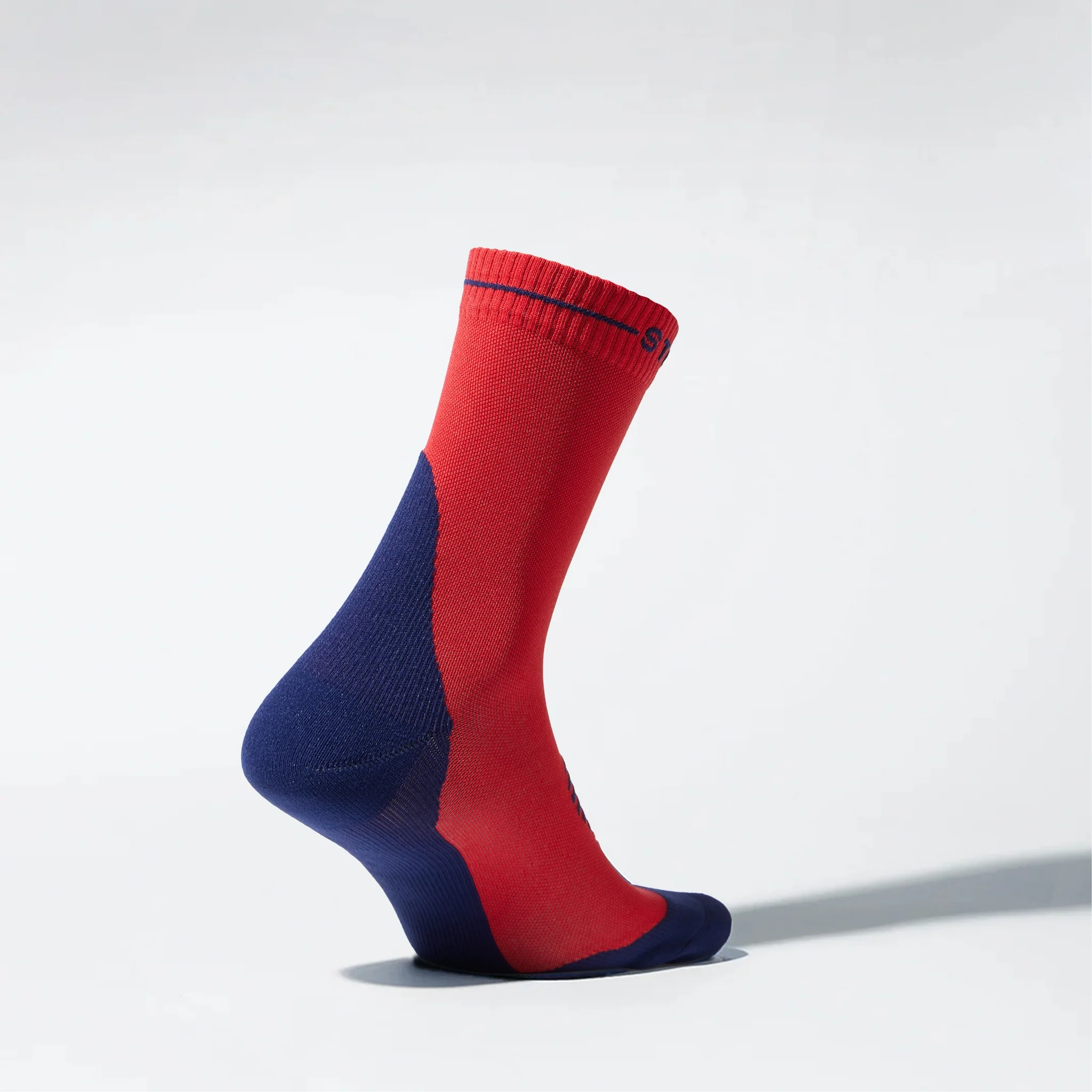 Dryarn® Hiking Ankle Socks Men | Red / Navy - Image 3