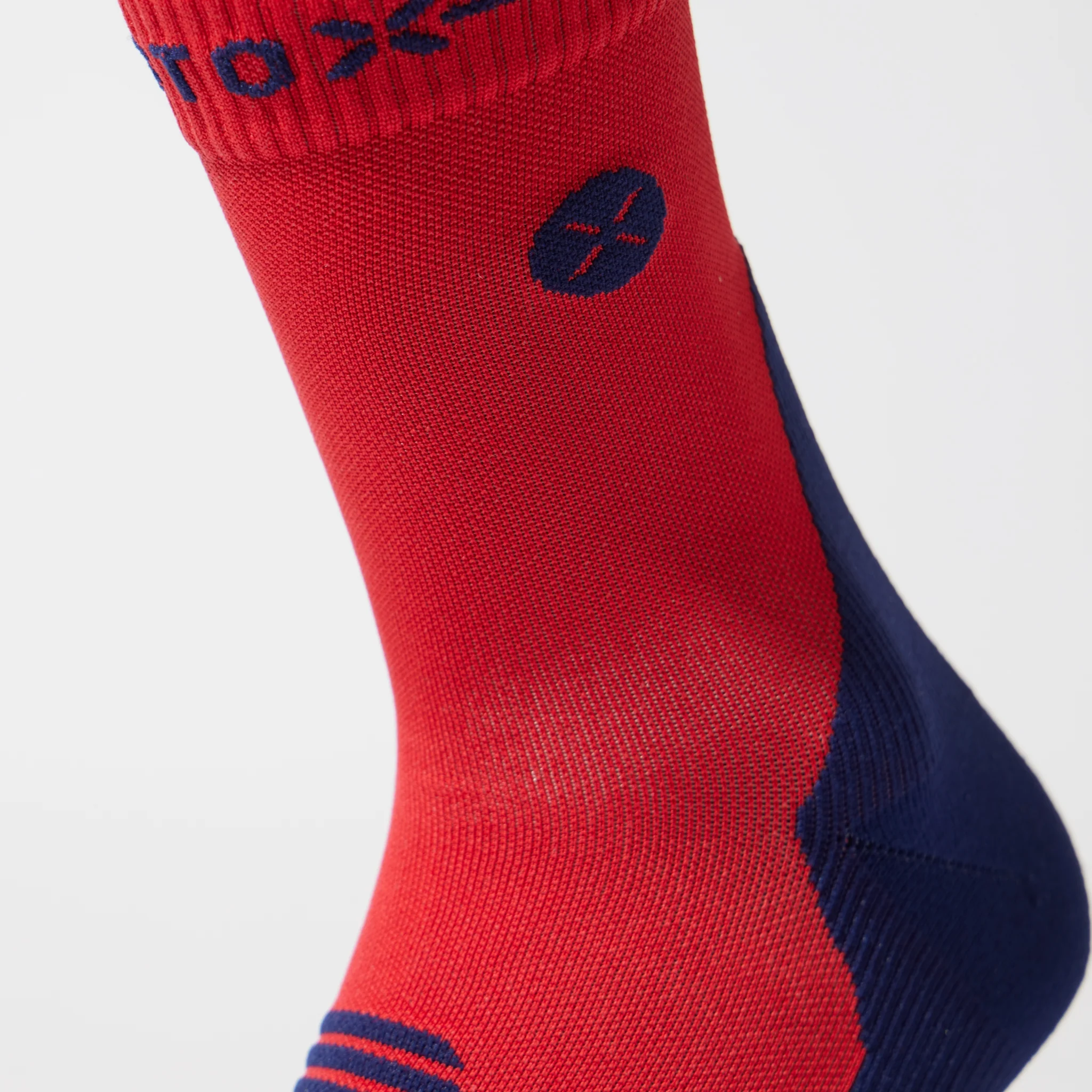 Dryarn® Hiking Ankle Socks Men | Red / Navy - Image 4
