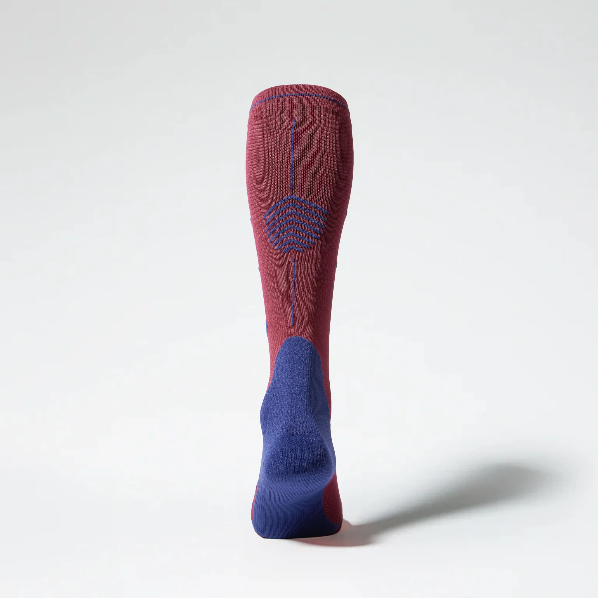 Dryarn® Hiking Socks Men | Bordeaux / Navy - Image 2