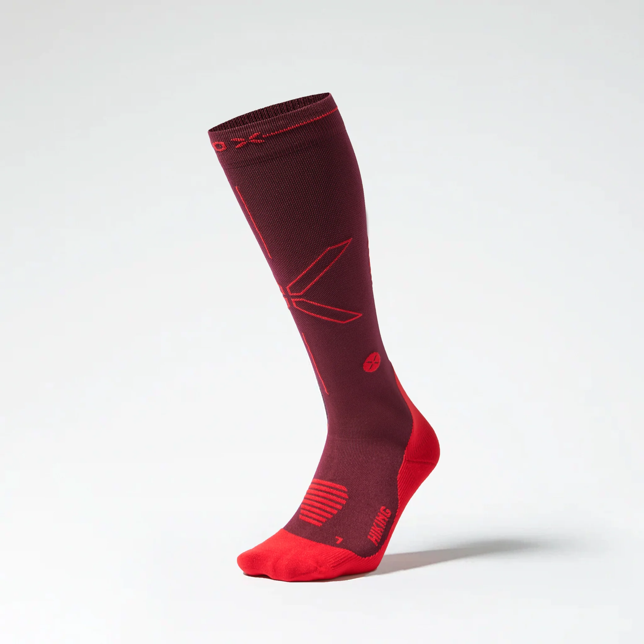 Dryarn® Hiking Socks Women | Bordeaux / Red