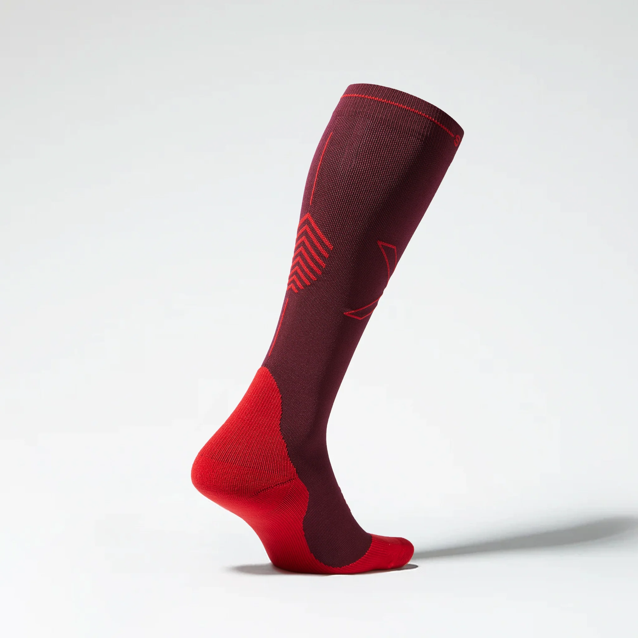 Dryarn® Hiking Socks Women | Bordeaux / Red - Image 3