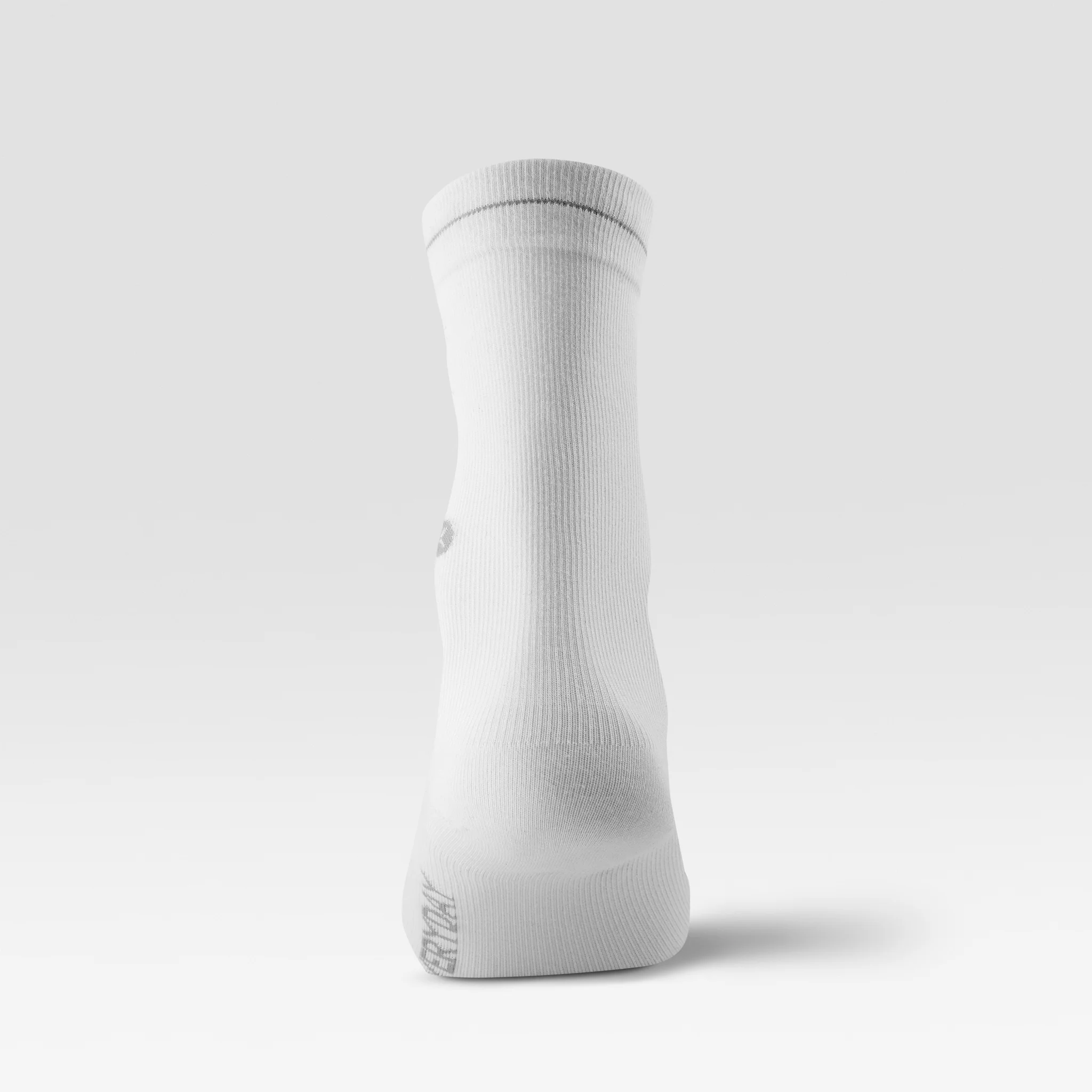 Cotton Everyday Ankle Socks Women 2-Pack | White / Grey - Image 4