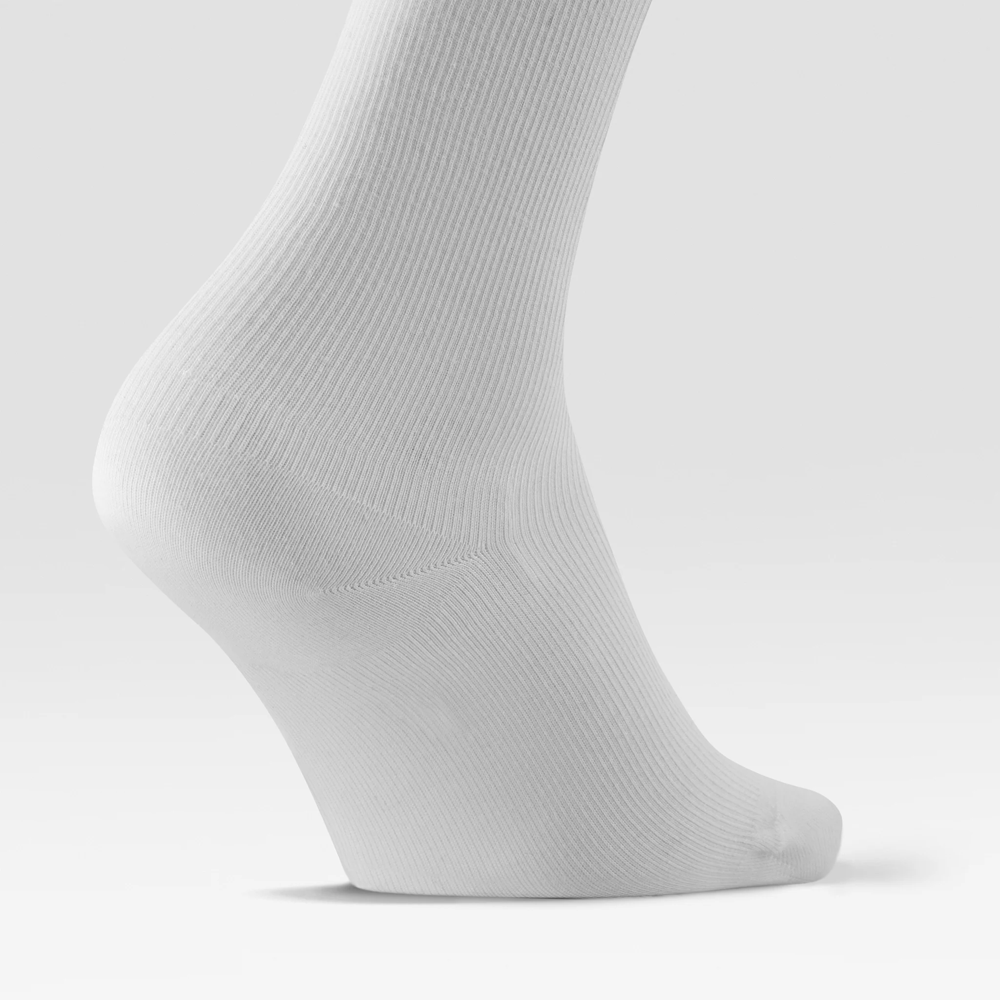 Cotton Everyday Ankle Socks Women 2-Pack | White / Grey - Image 5