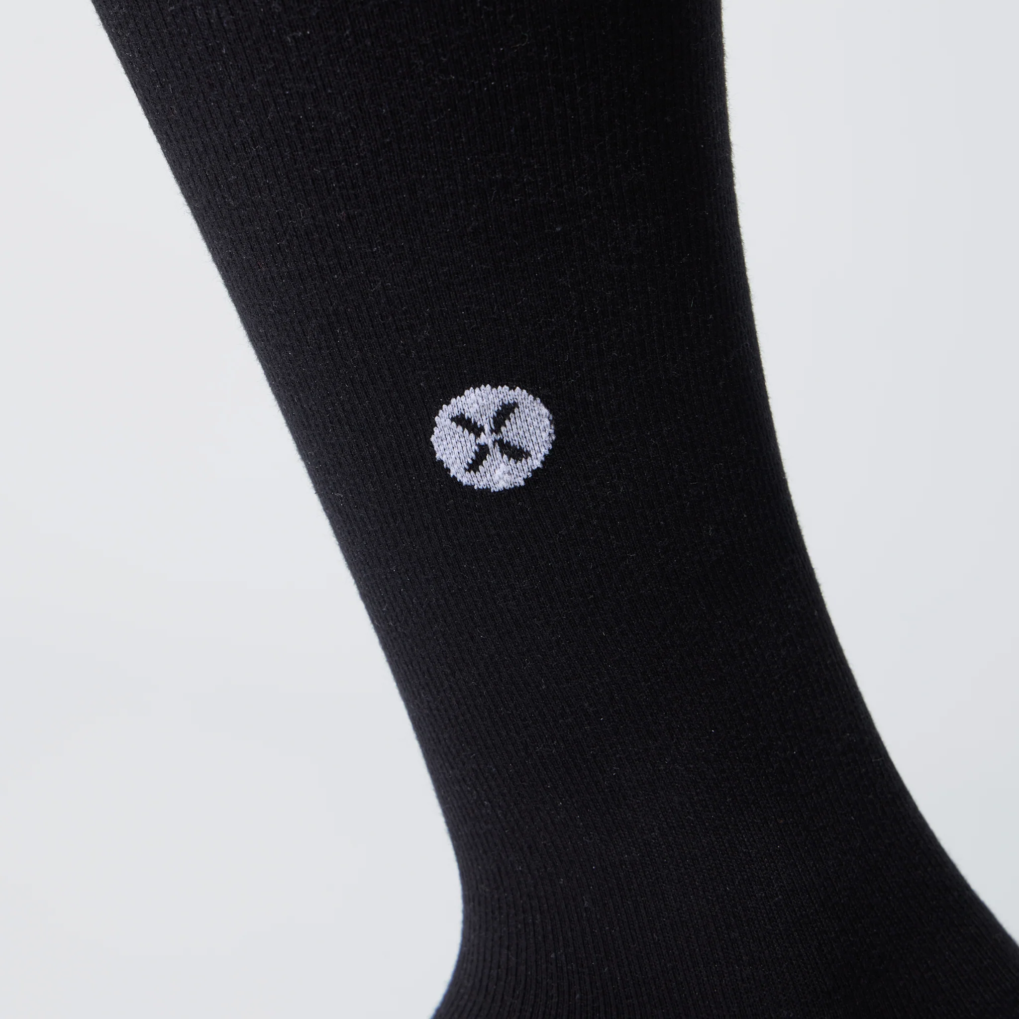 Cotton Everyday Socks Men | Black / White - Image 4