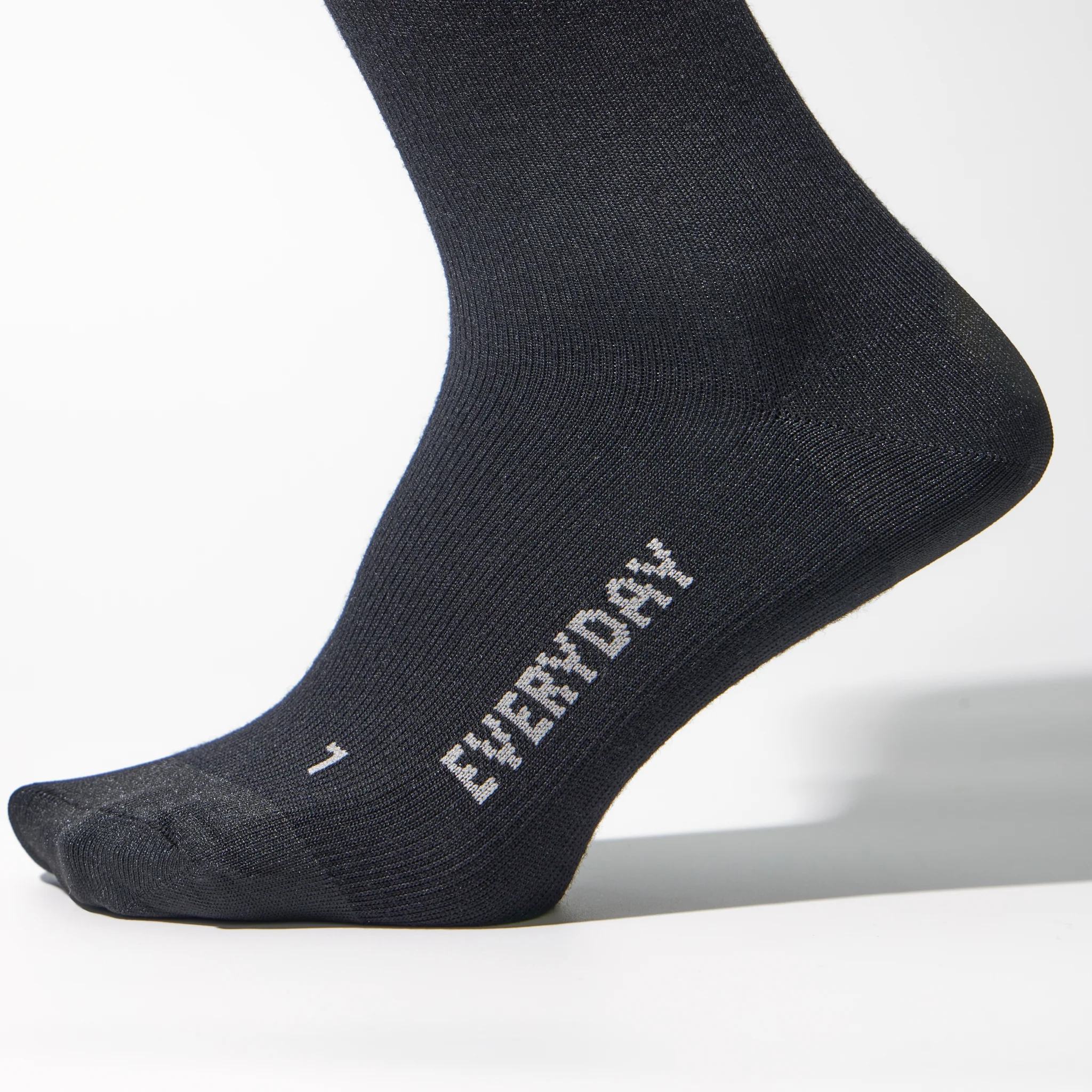 Merino Everyday Ankle Socks Women 2-Pack | Black / Grey - Image 5