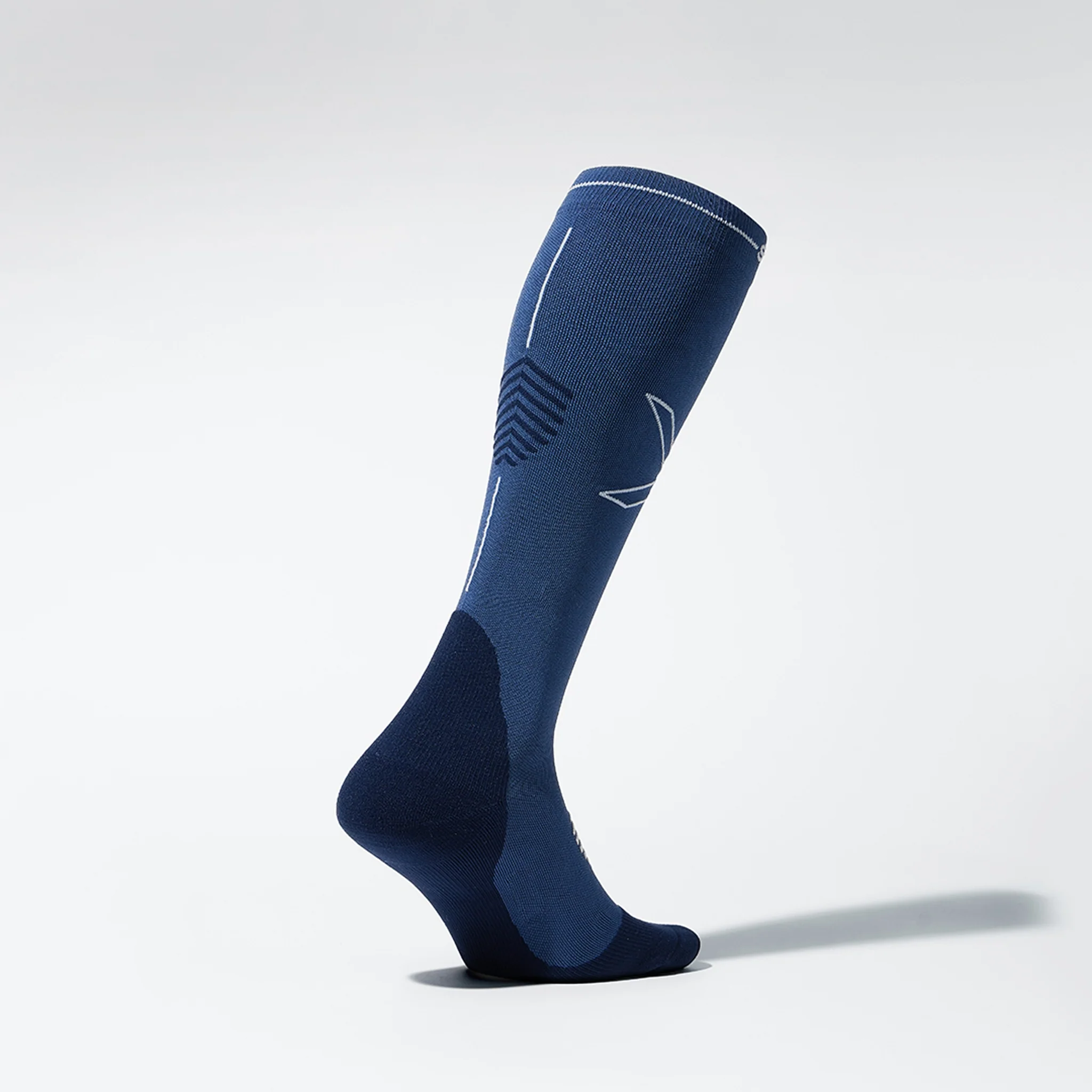 Dryarn® Hiking Socks Men | Blue / Light Grey - Image 3