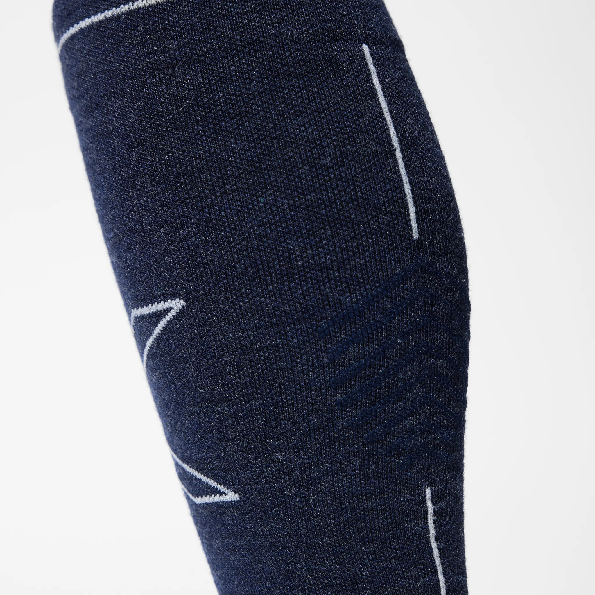 Merino Hiking Socks Men | Blue / Light Grey - Image 4