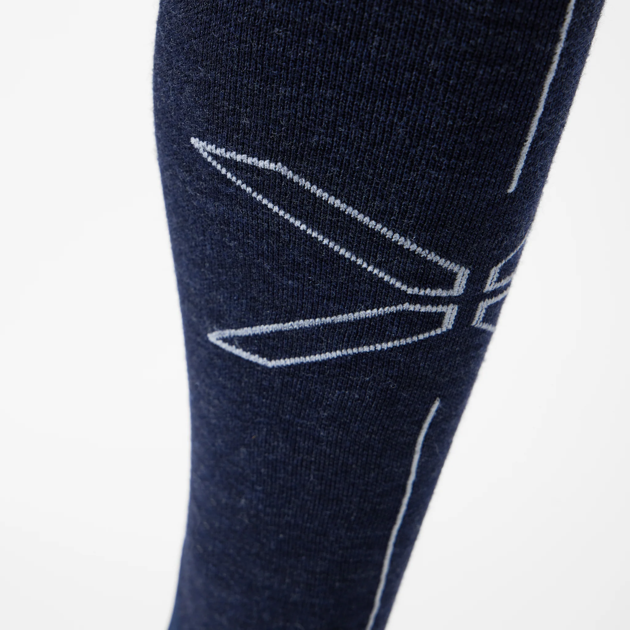 Merino Hiking Socks Men | Blue / Light Grey - Image 5