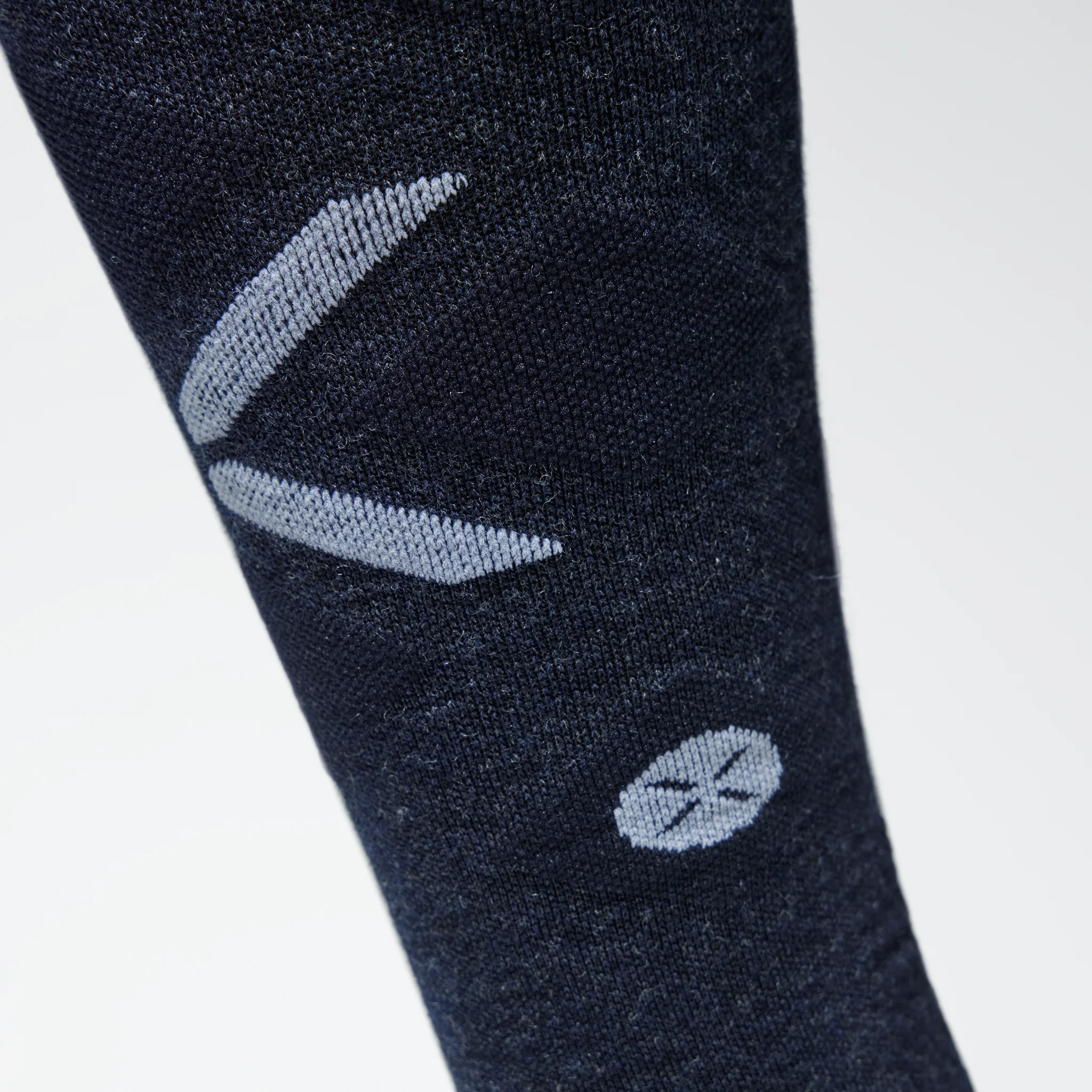 Merino Skiing Socks Men 2-Pack | Navy / White - Image 6