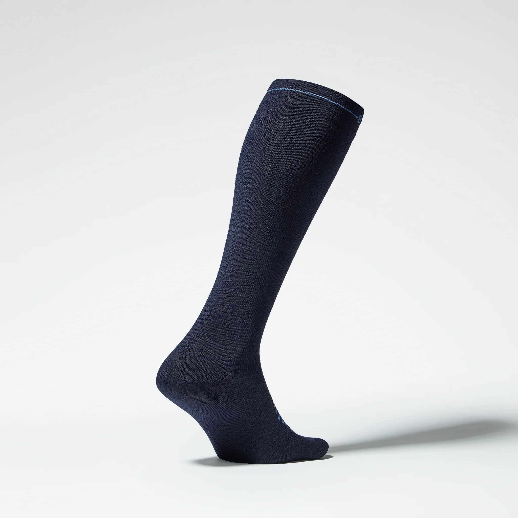 Merino Travel Socks Women | Blue / Blue - Image 3