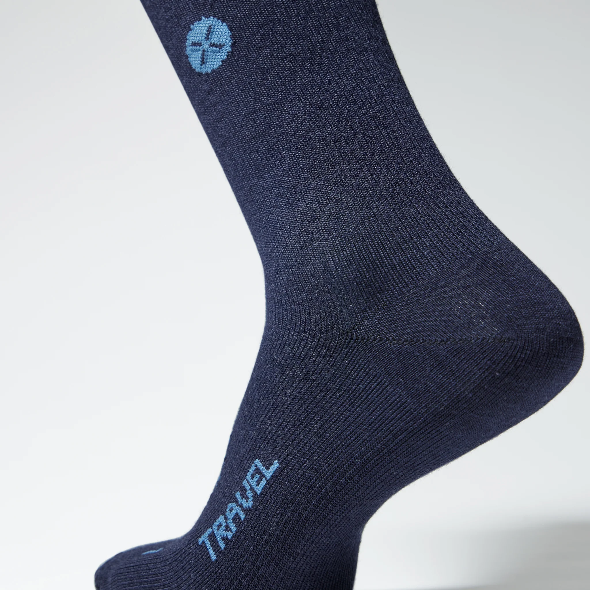 Merino Travel Socks Women | Blue / Blue - Image 5