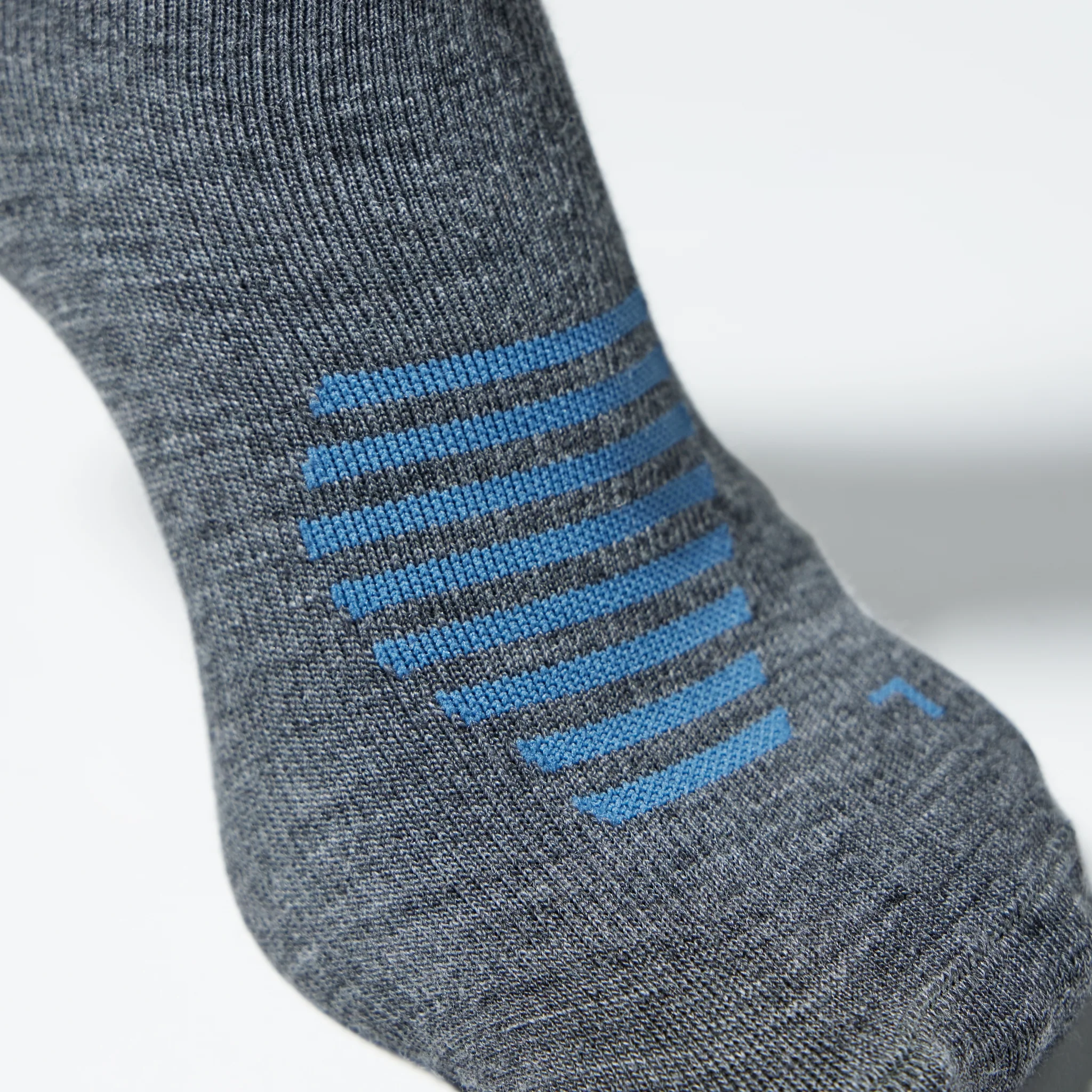 Merino Travel Socks Women | Grey / Blue - Image 5