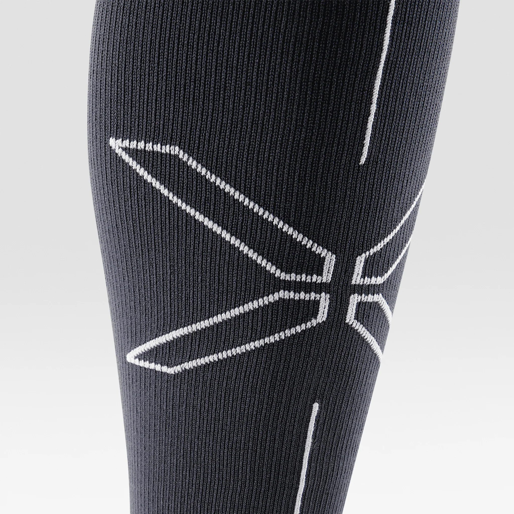 Recovery Socks Men | Charcoal / Bright Blue - Image 5