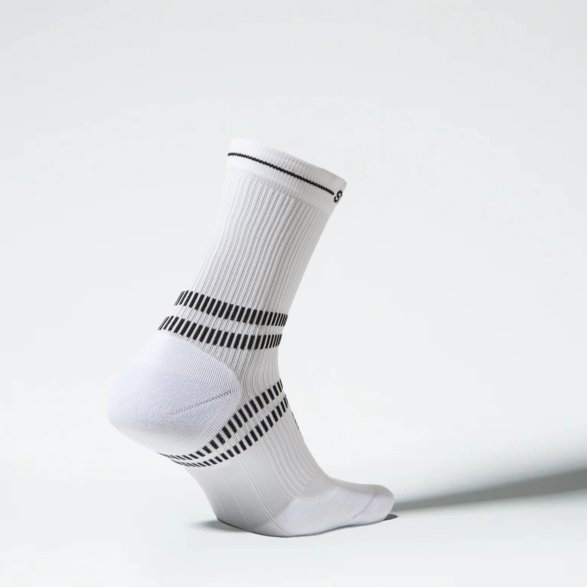 Running Ankle Socks Men 2-Pack | White / Black - Image 5