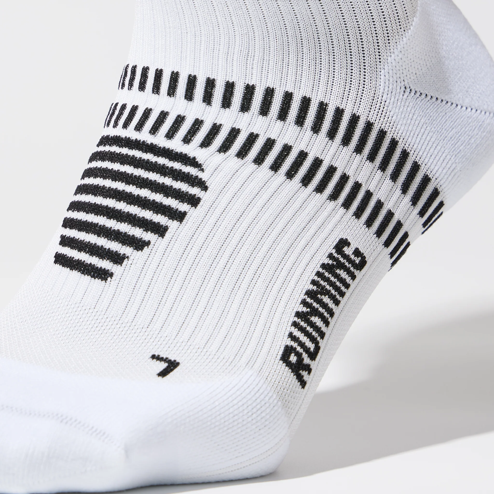 Running Ankle Socks Men | White / Black - Image 5