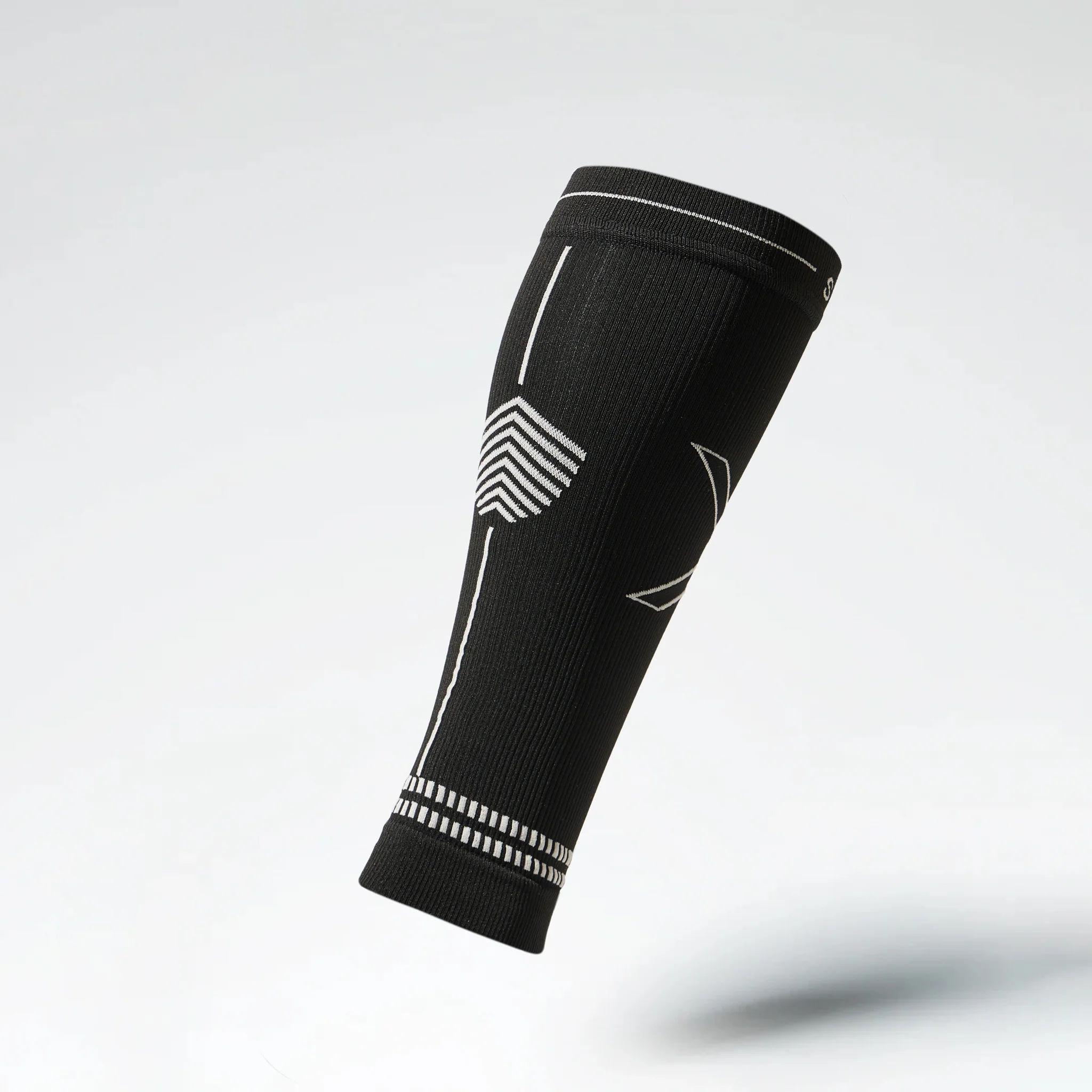 Calf Sleeves Men | Black / Light Grey - Image 3