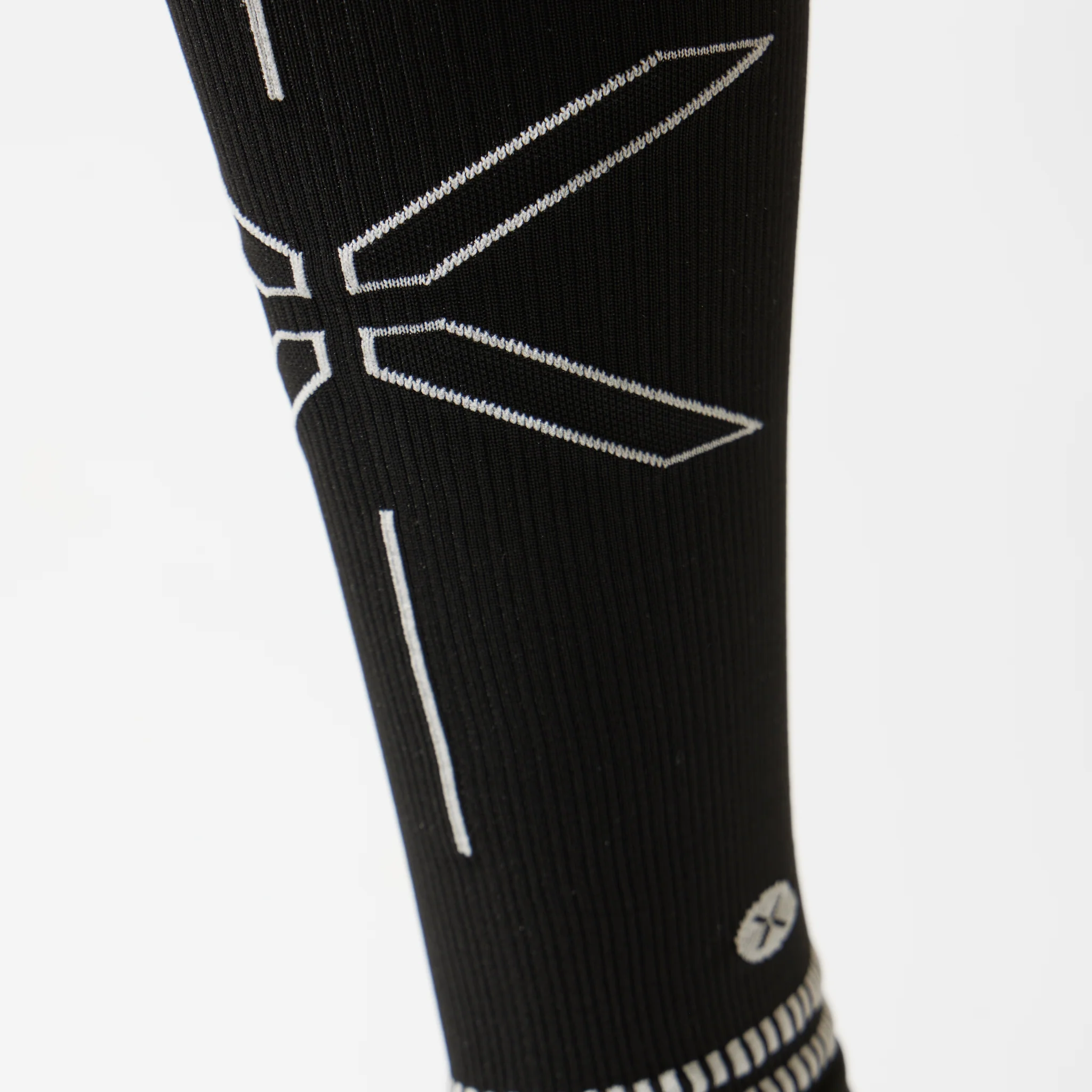 Calf Sleeves Men | Black / Light Grey - Image 4