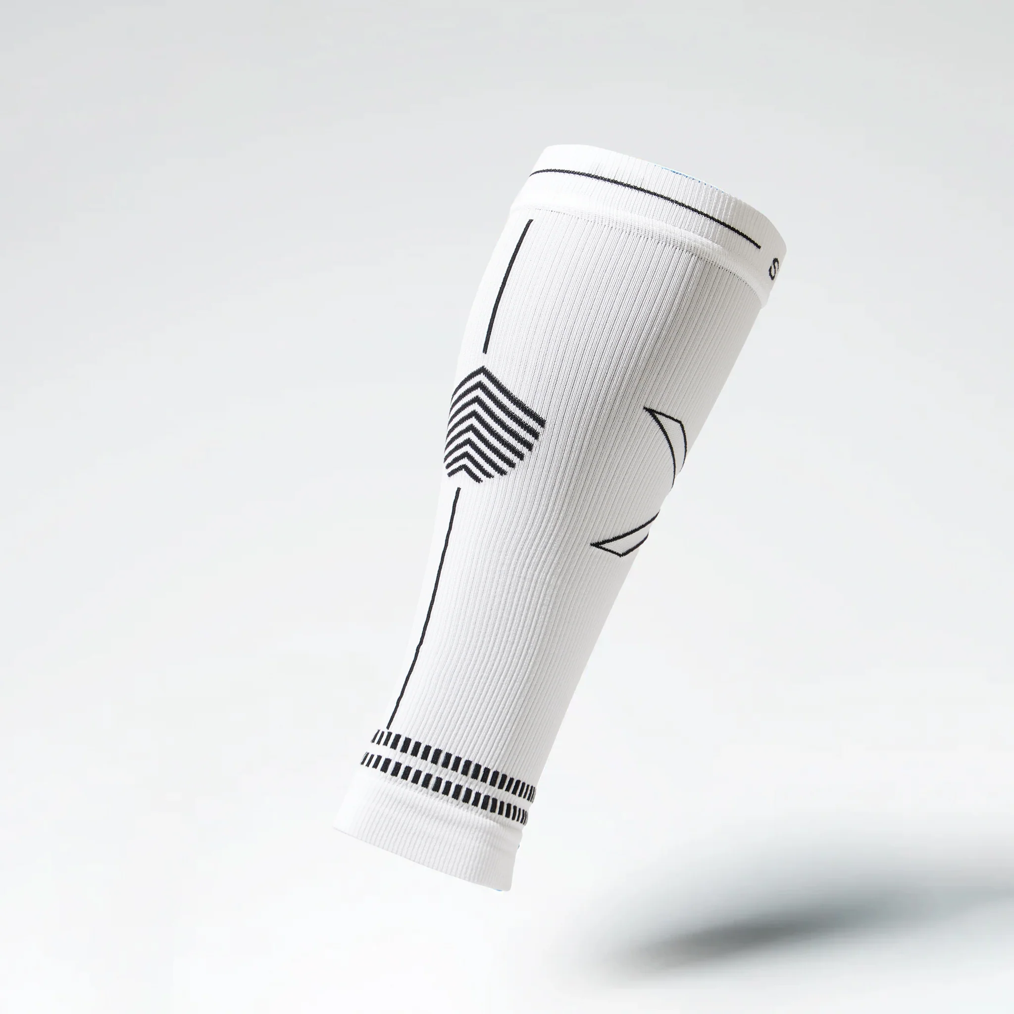 Calf Sleeves Men | White / Black - Image 3