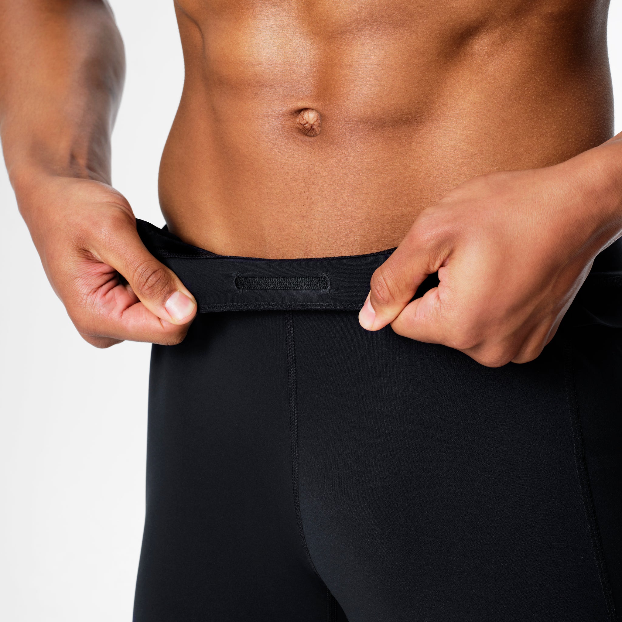 Running Shorts Men | Black / Light Grey - Image 9