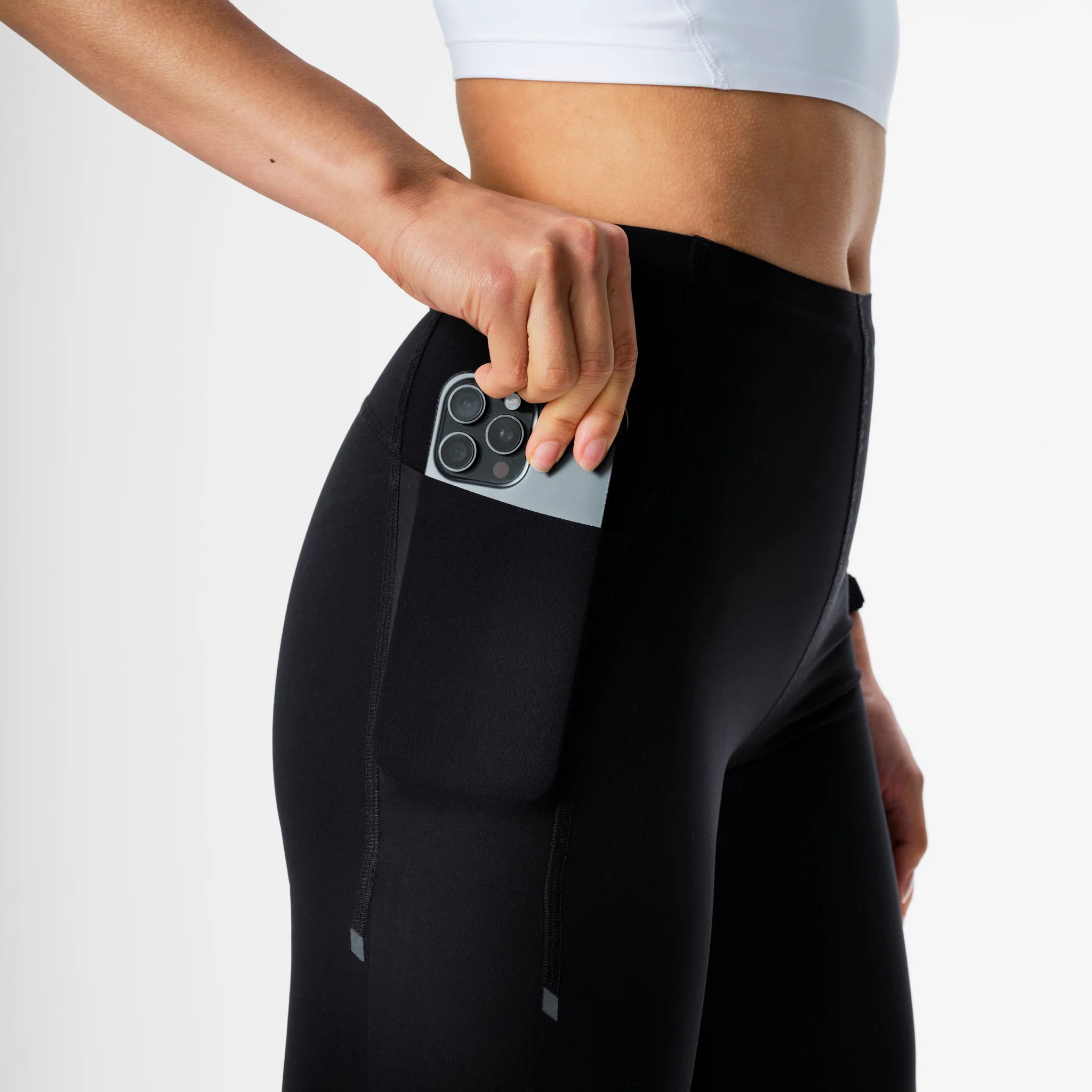 Running Shorts Women | Black / Light Grey - Image 8