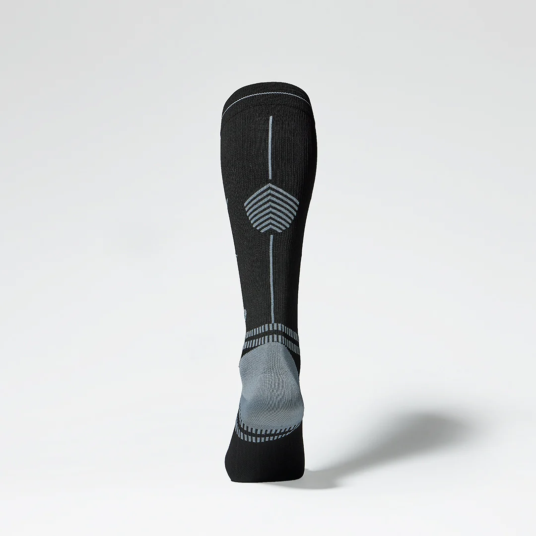 Running Socks Men | Black / Grey - Image 3