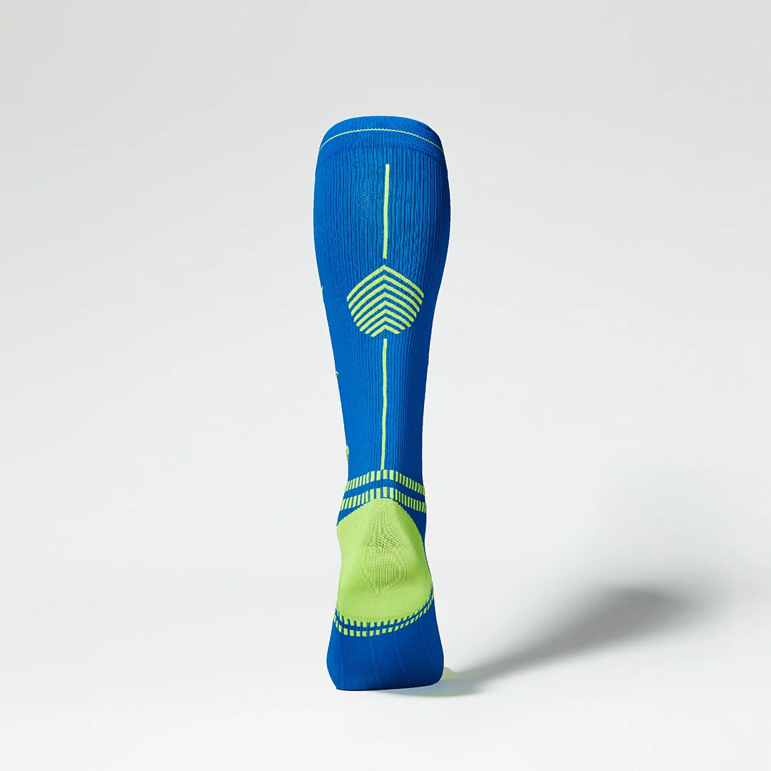 Running Socks Men | Blue / Yellow - Image 3