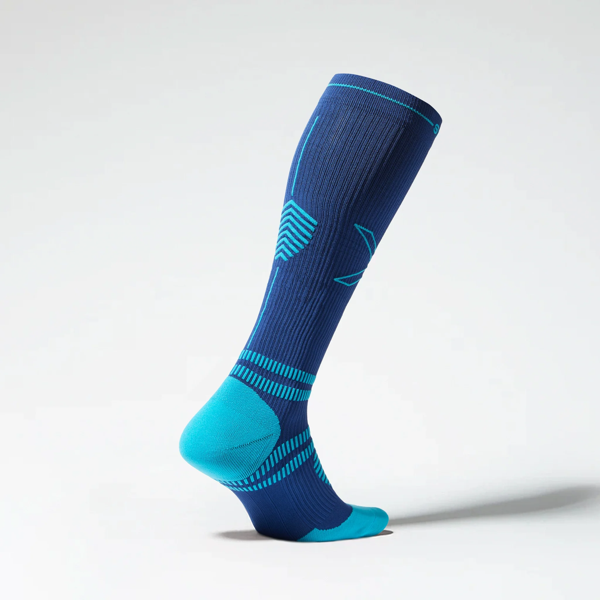 Running Socks Men | Dark Blue / Bright Blue - Image 3