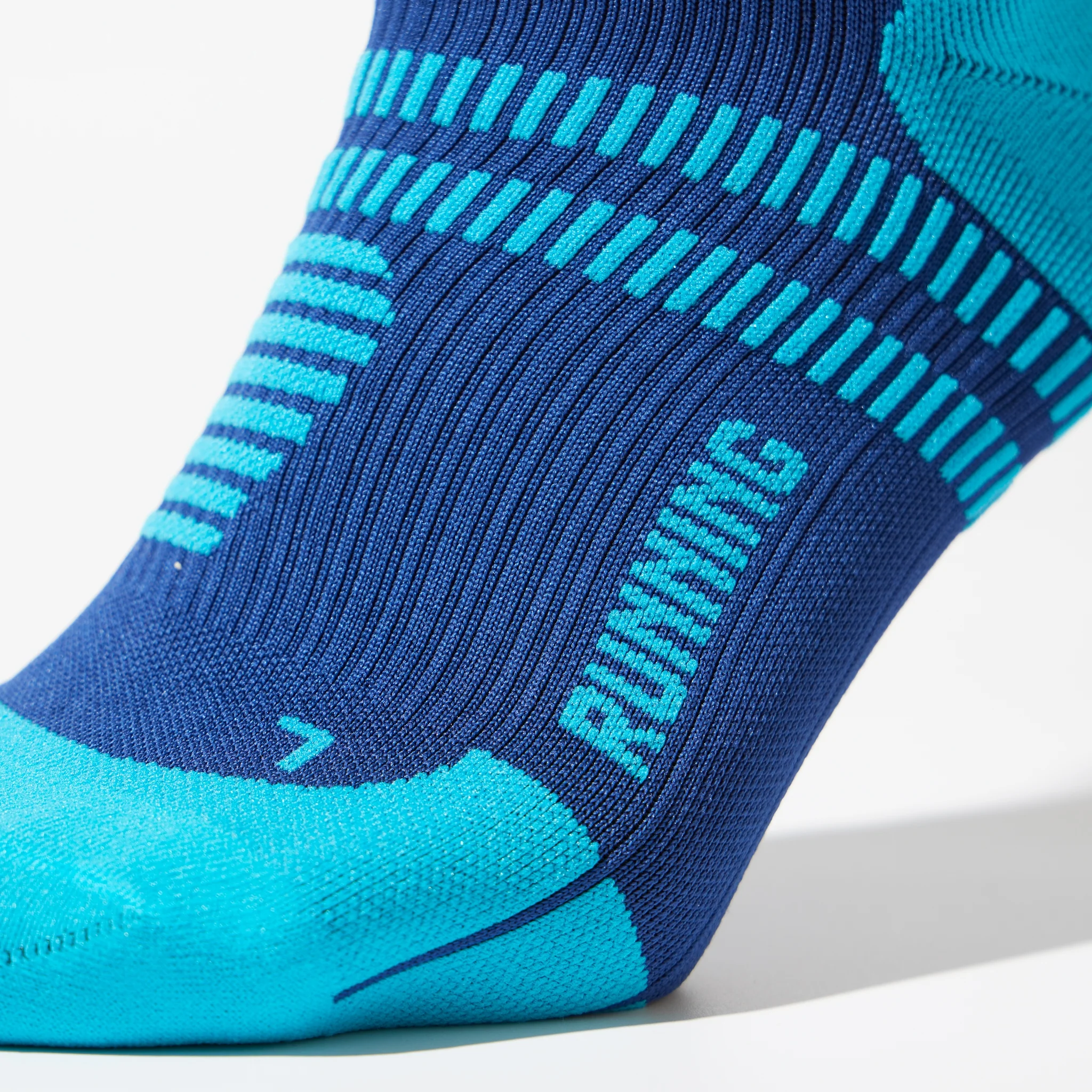Running Socks Men | Dark Blue / Bright Blue - Image 4
