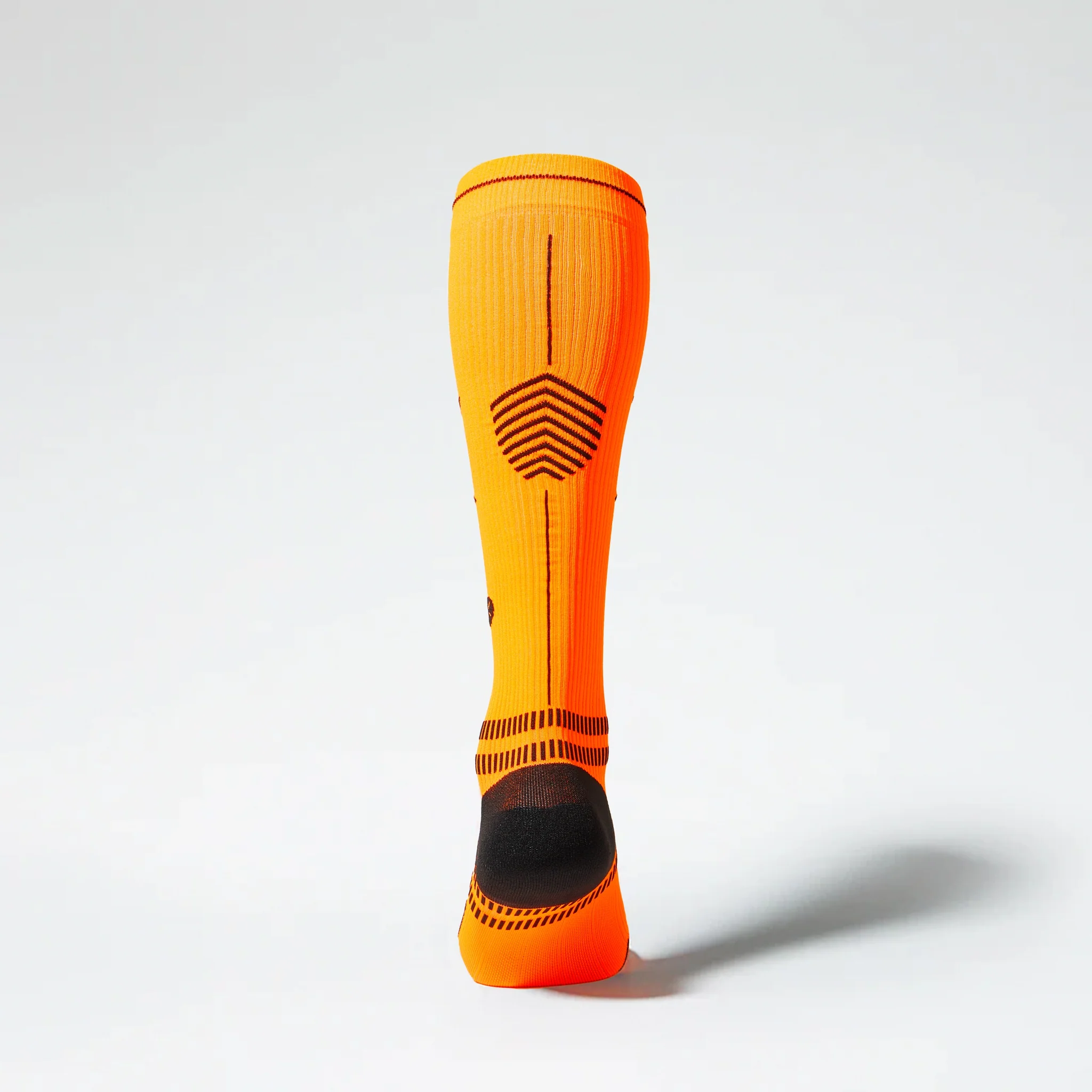 Running Socks Men | Orange Fluo / Black - Image 2
