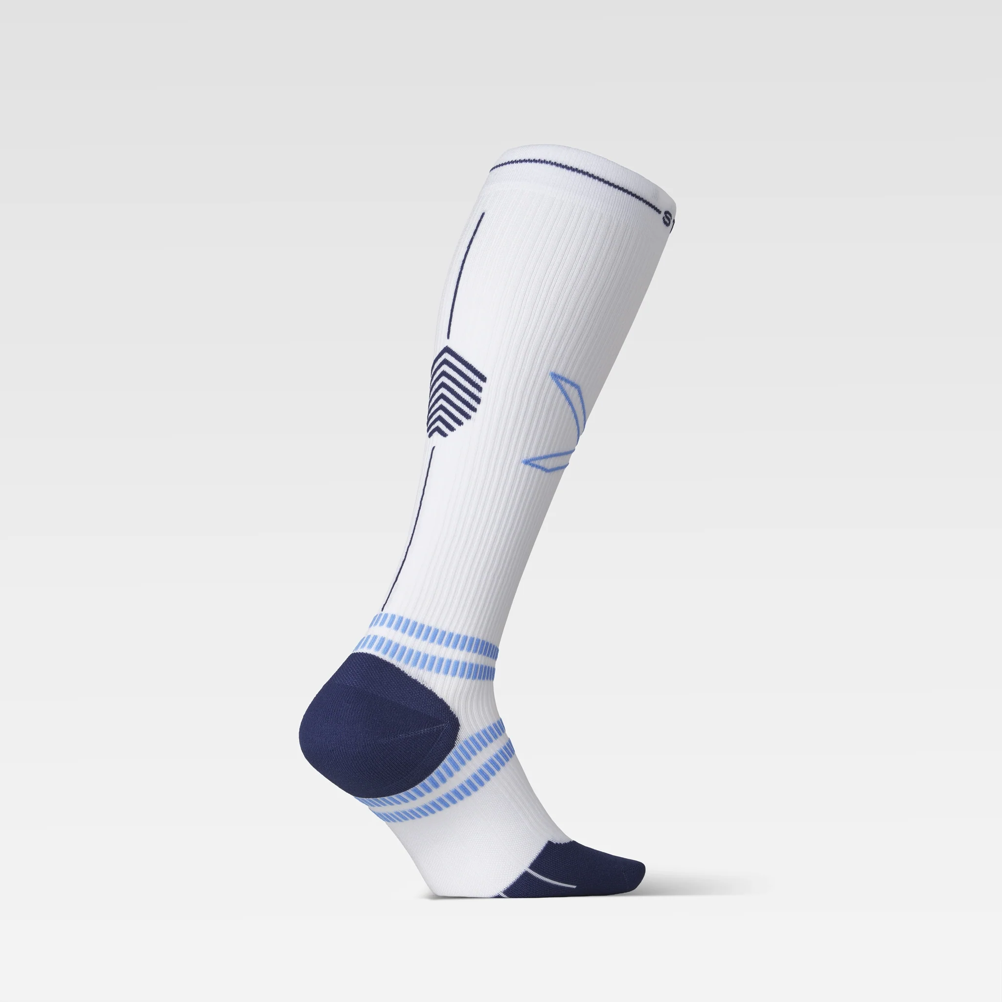 Running Socks Men | White / LightBlue - Image 3