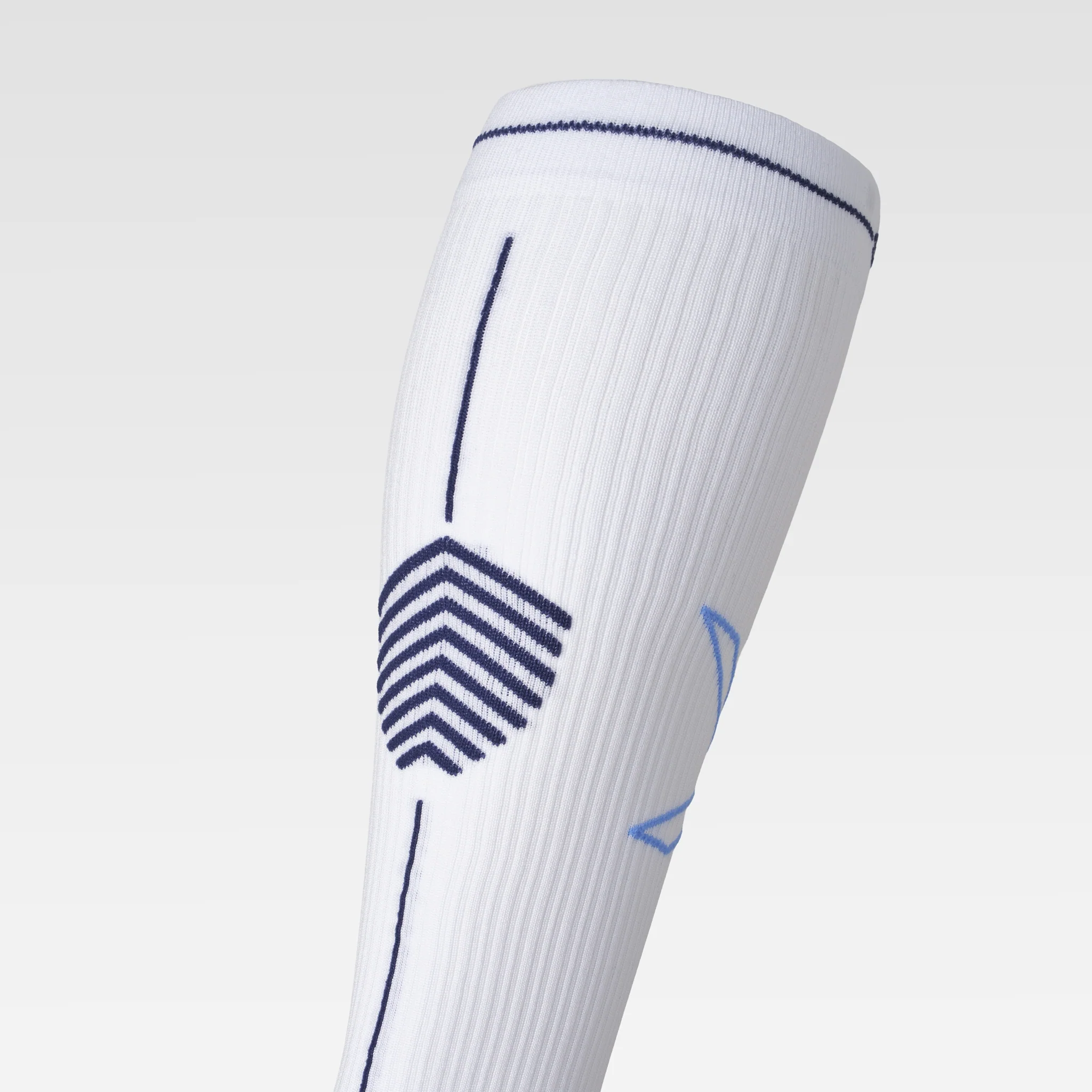 Running Socks Men | White / LightBlue - Image 5