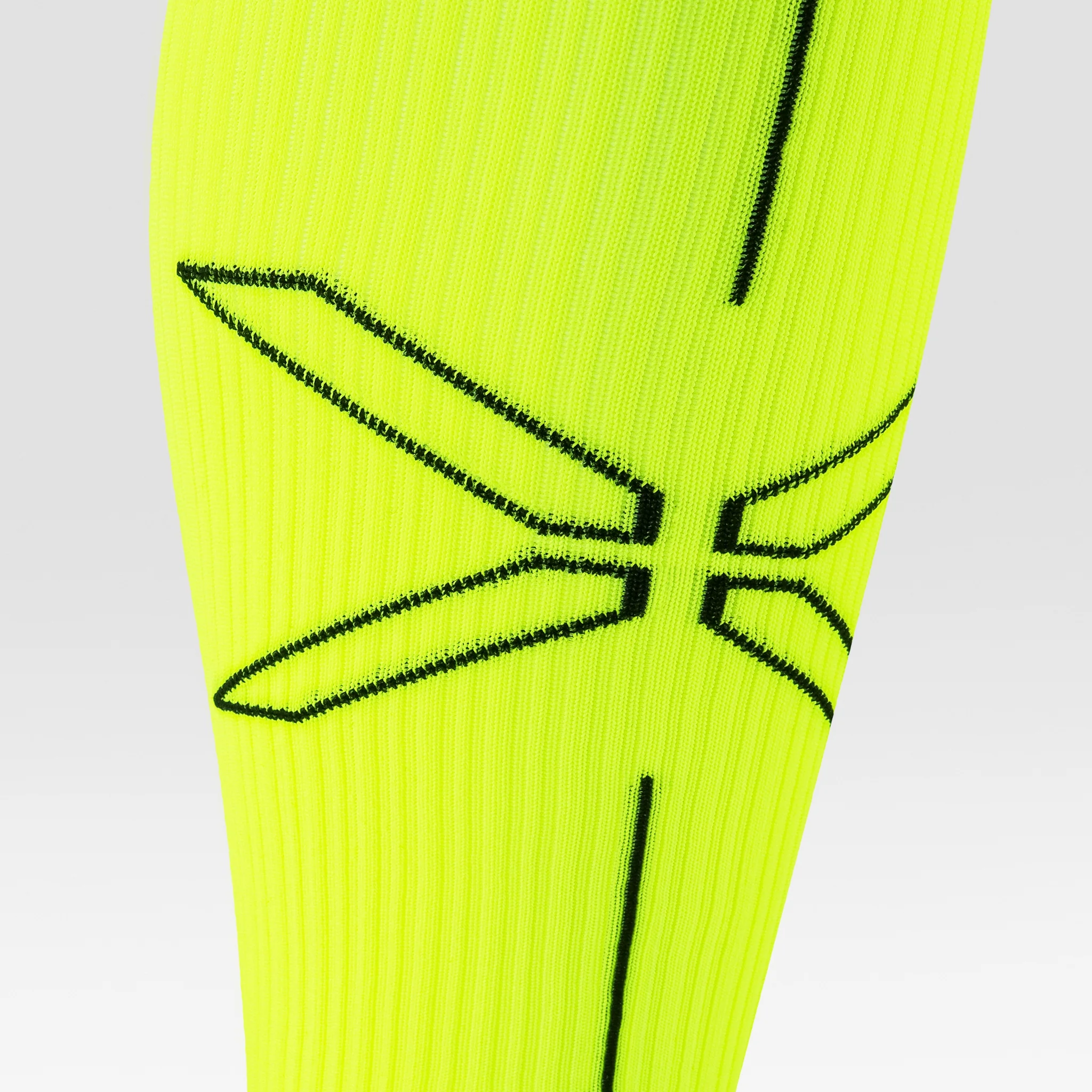 Running Socks Men | Yellow Fluo / Black - Image 5