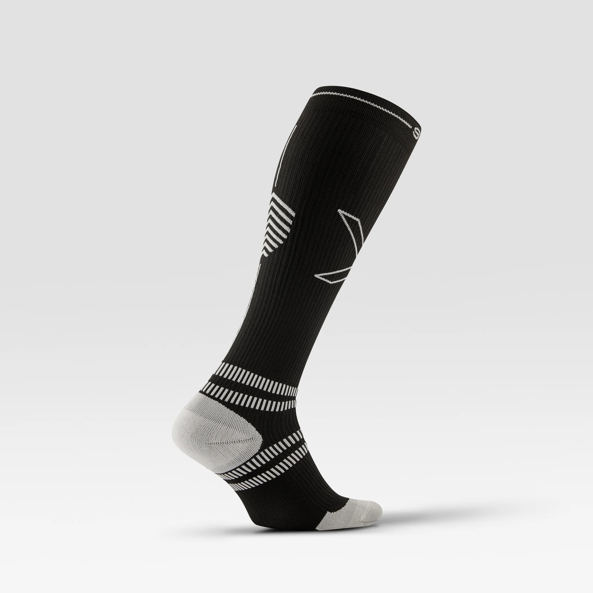 Running Socks Women 2-Pack | Black / Light Grey - Image 5