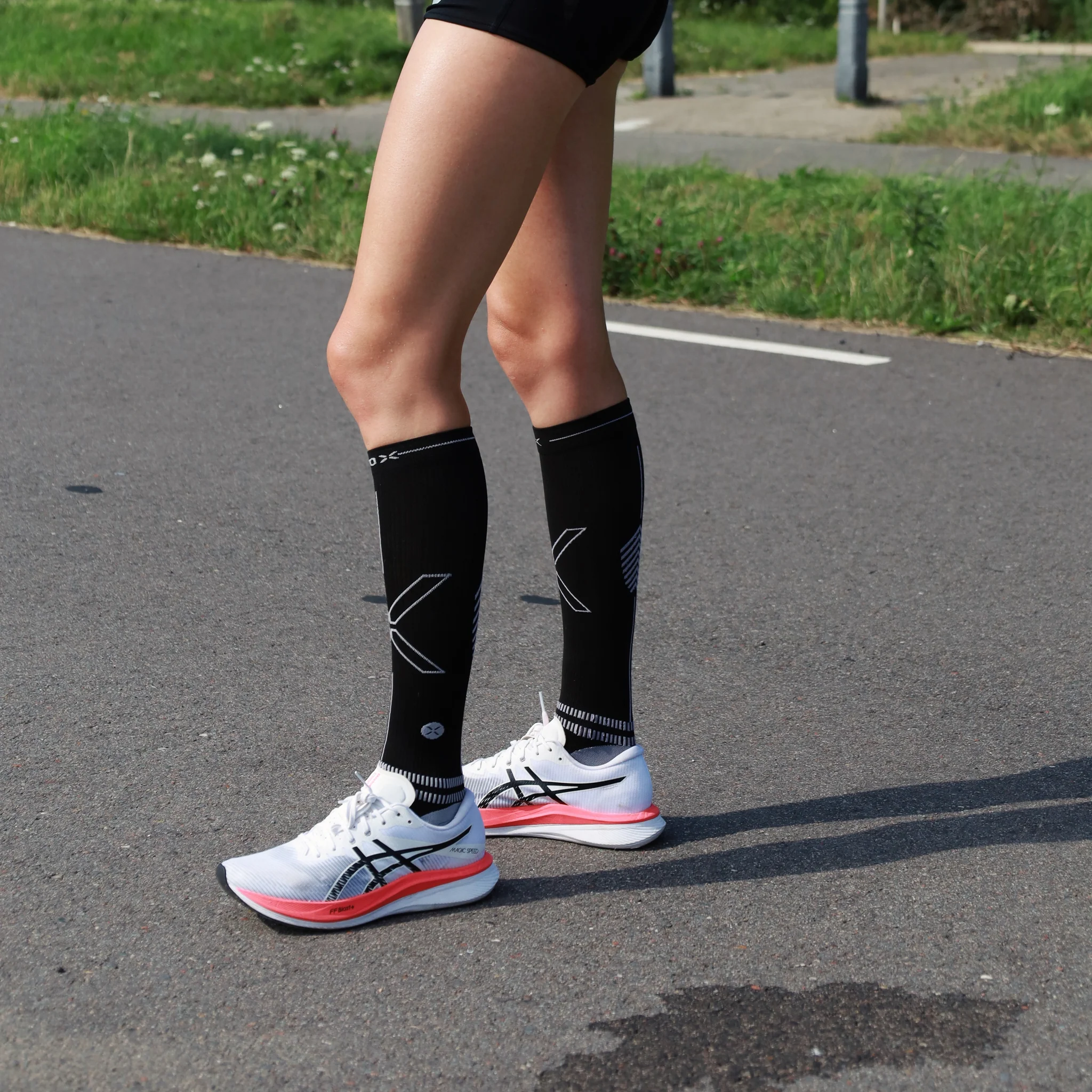 Running Socks Women 2-Pack | Black / Light Grey - Image 7