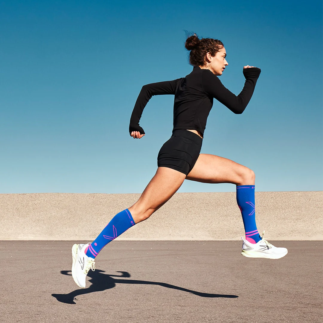 Running Socks Women | Black / Grey - Image 4