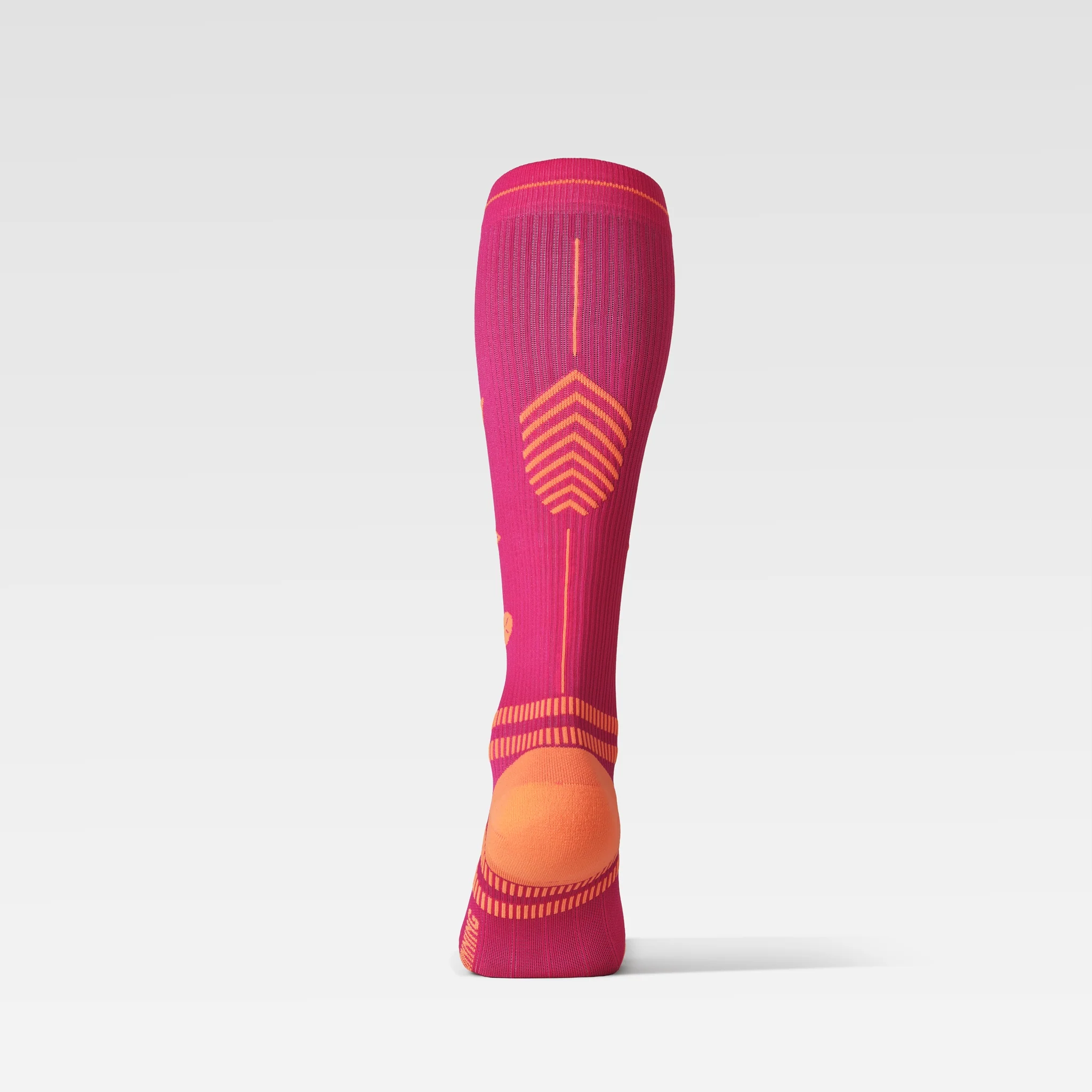 Running Socks Women | Pink Fluo / Orange - Image 2