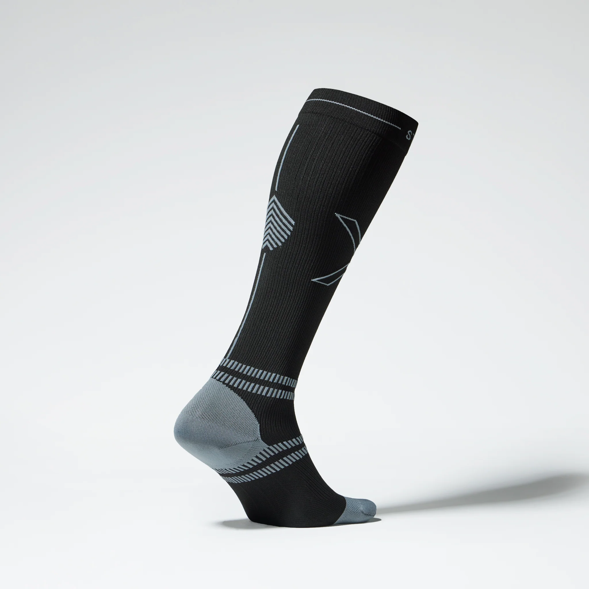 Ultralight Running Socks Men | Black / Grey - Image 3