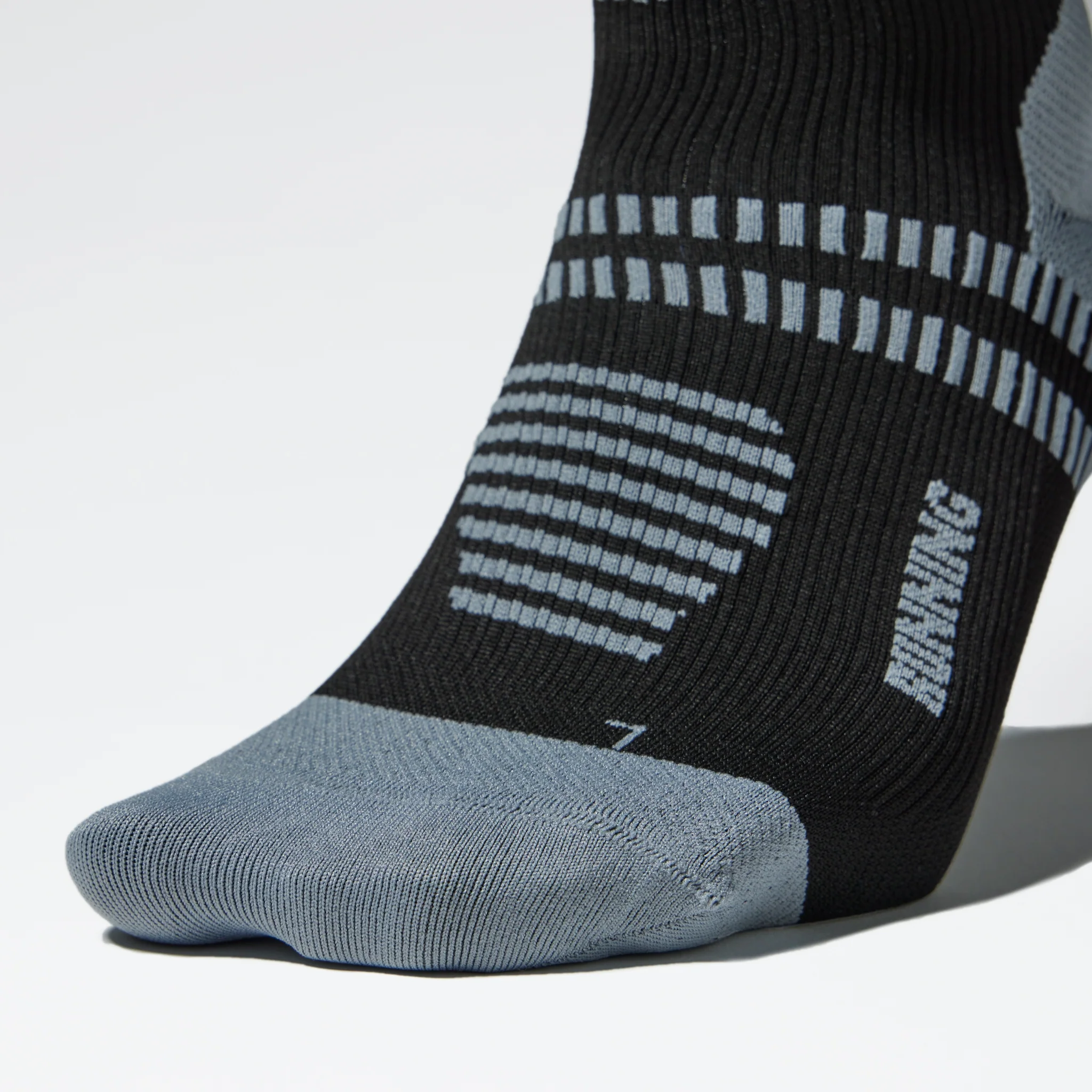 Ultralight Running Socks Men | Black / Grey - Image 4