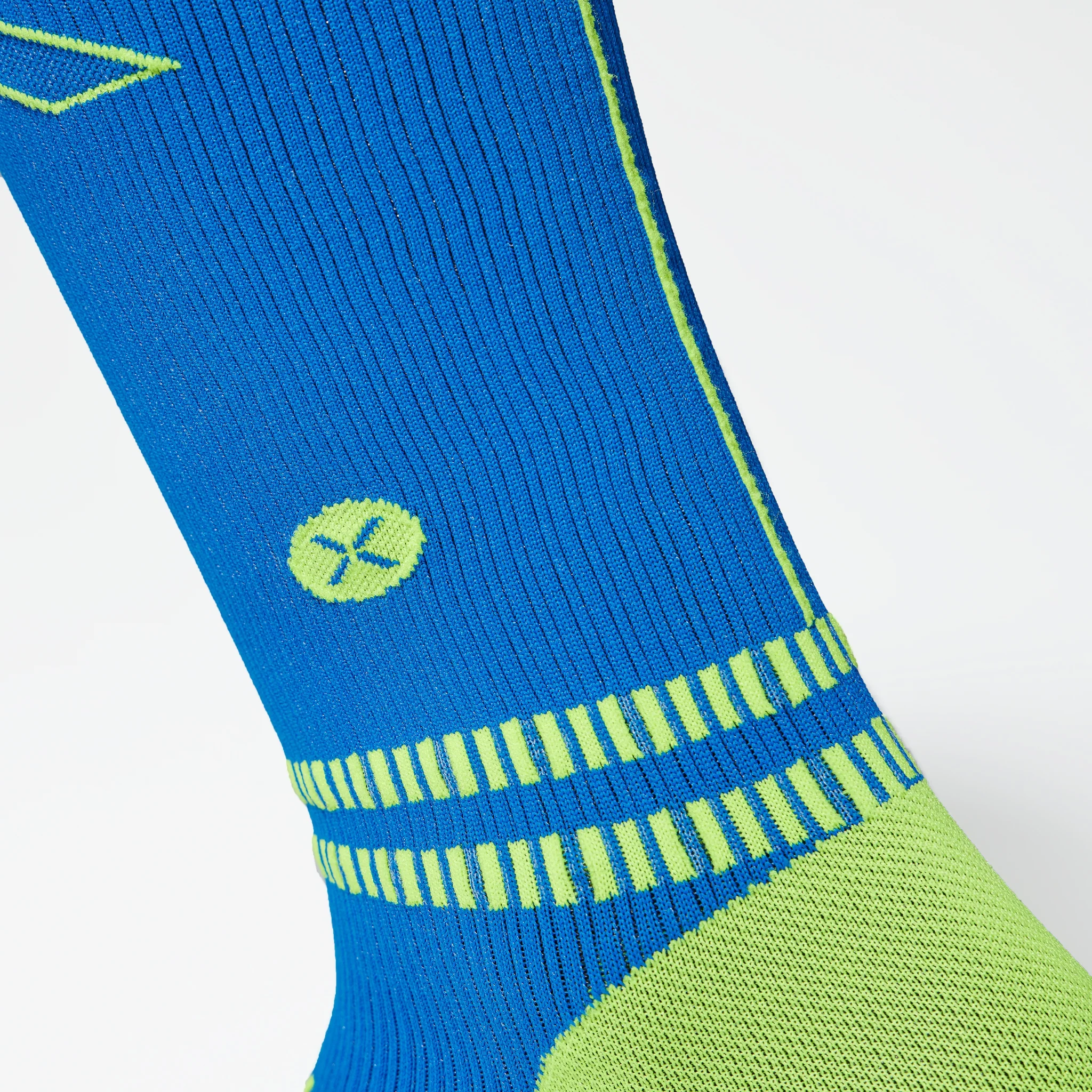 Ultralight Running Socks Men | Blue / Yellow - Image 5