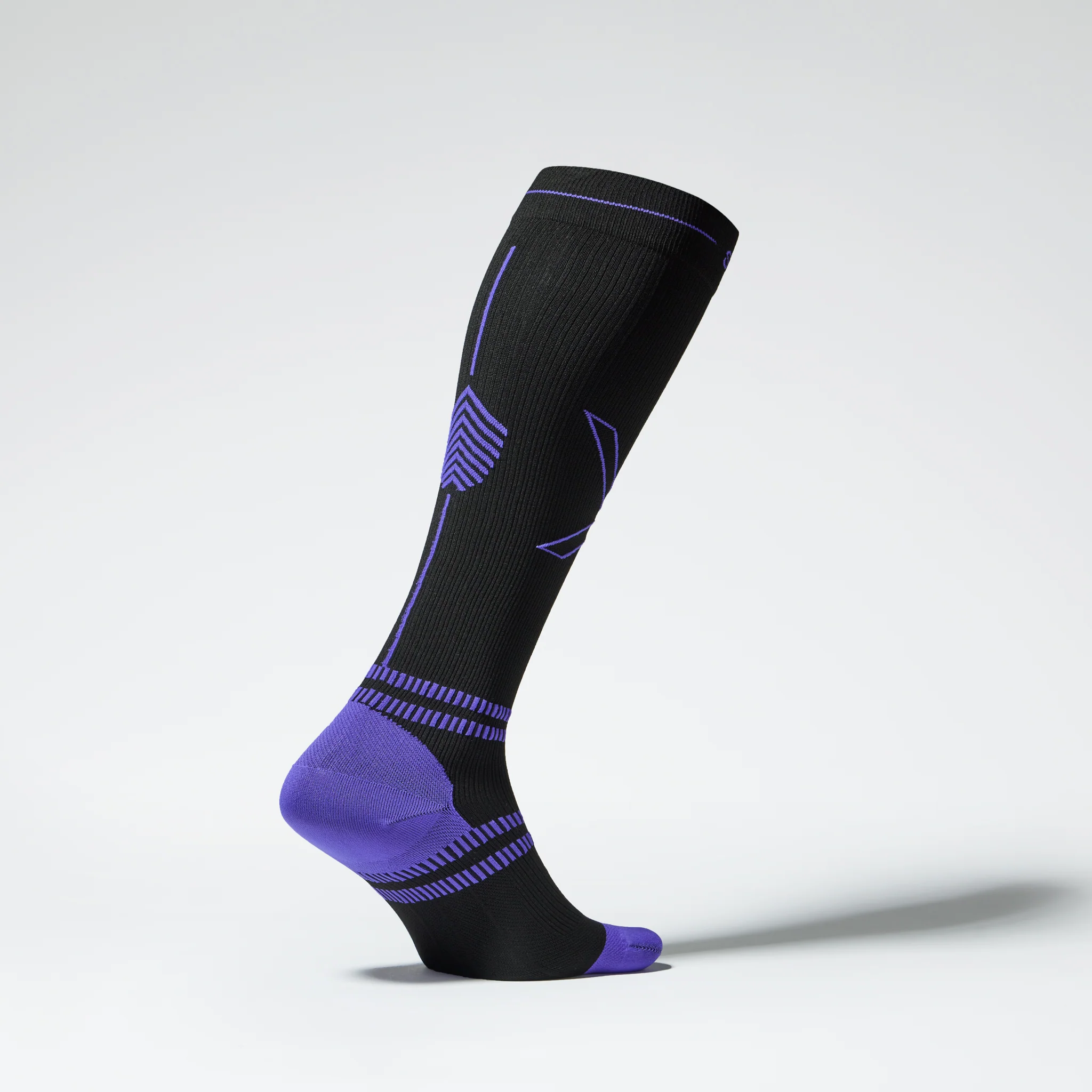 Ultralight Running Socks Women | Black / Purple - Image 3