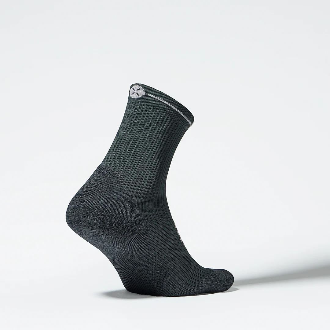 Sports Ankle Socks Women | Dark Grey / Light Pink - Image 2