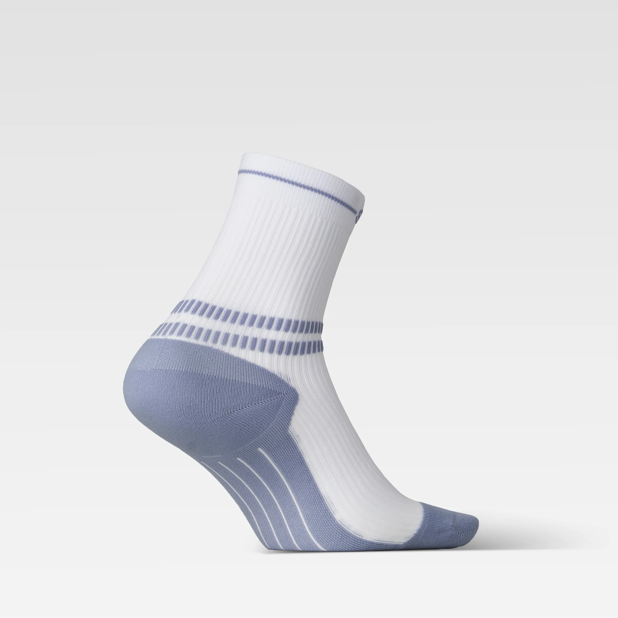 Sports Ankle Socks Women | White / Blue / Red - Image 3