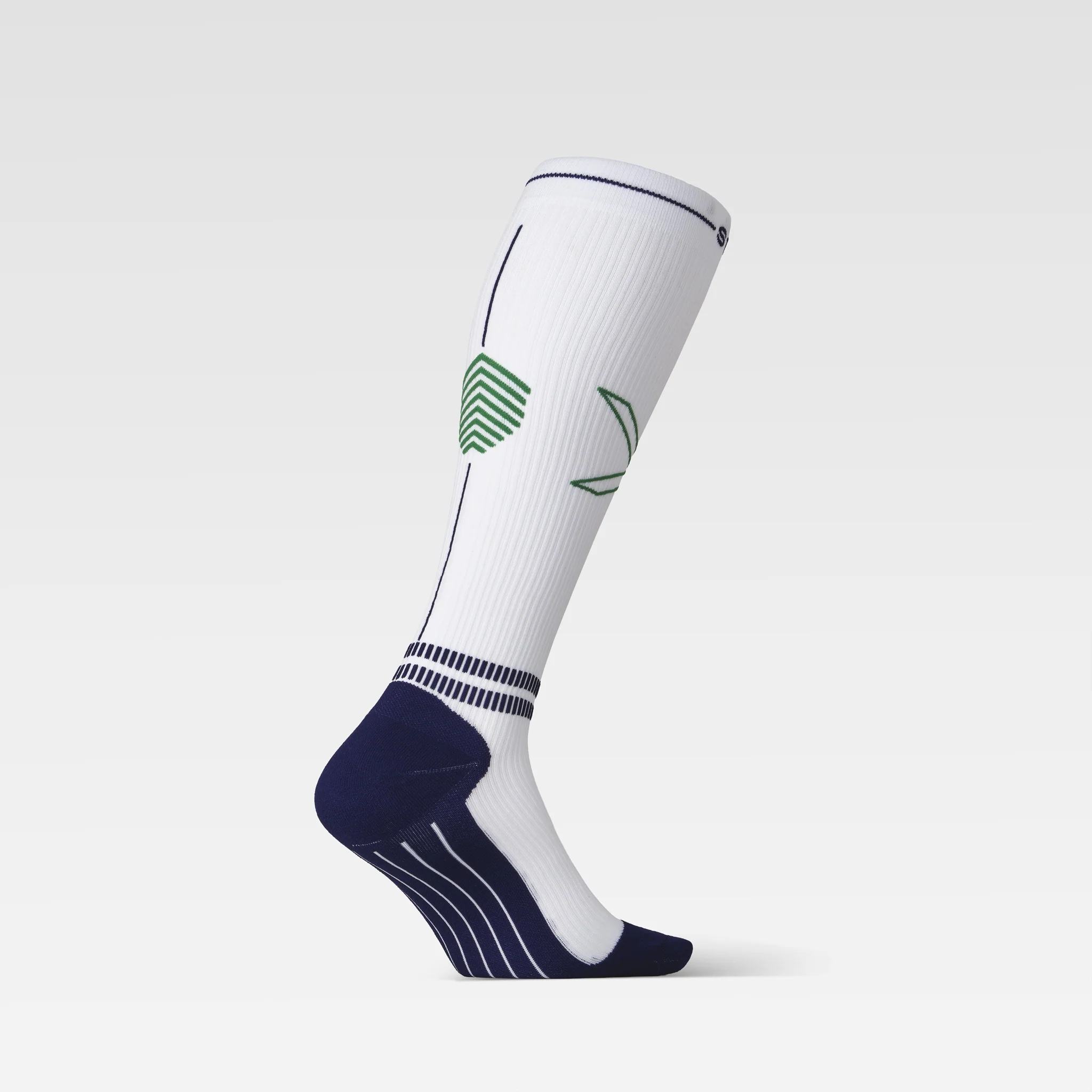 Sports Socks Men | White / Navy / Green - Image 3